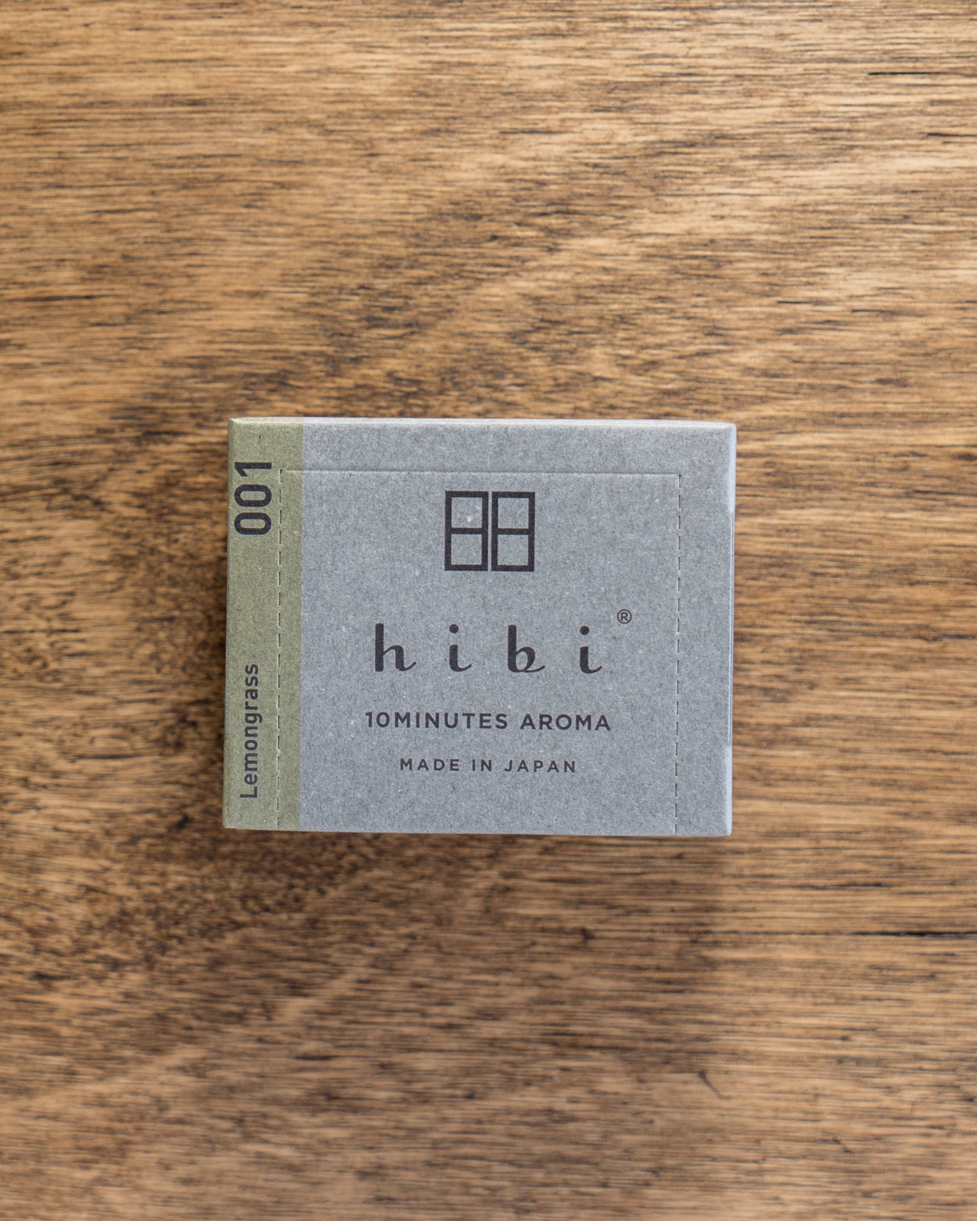 hibi 10 minute incense : modern scents