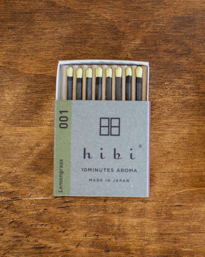 hibi 10 minute incense : modern scents