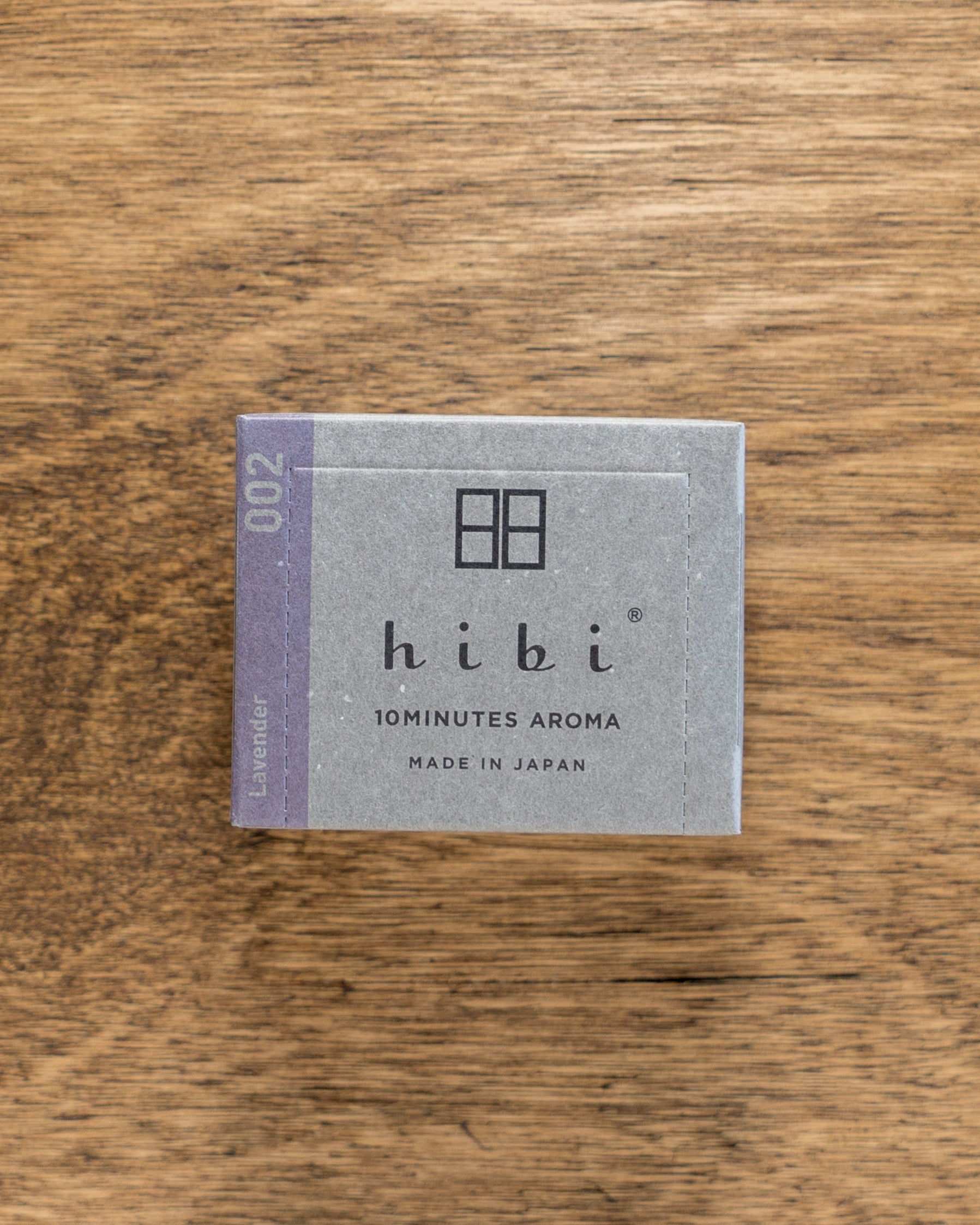 hibi 10 minute incense : modern scents