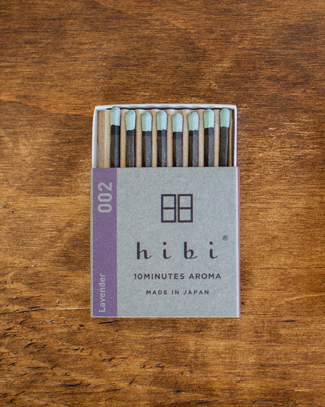 hibi 10 minute incense : modern scents