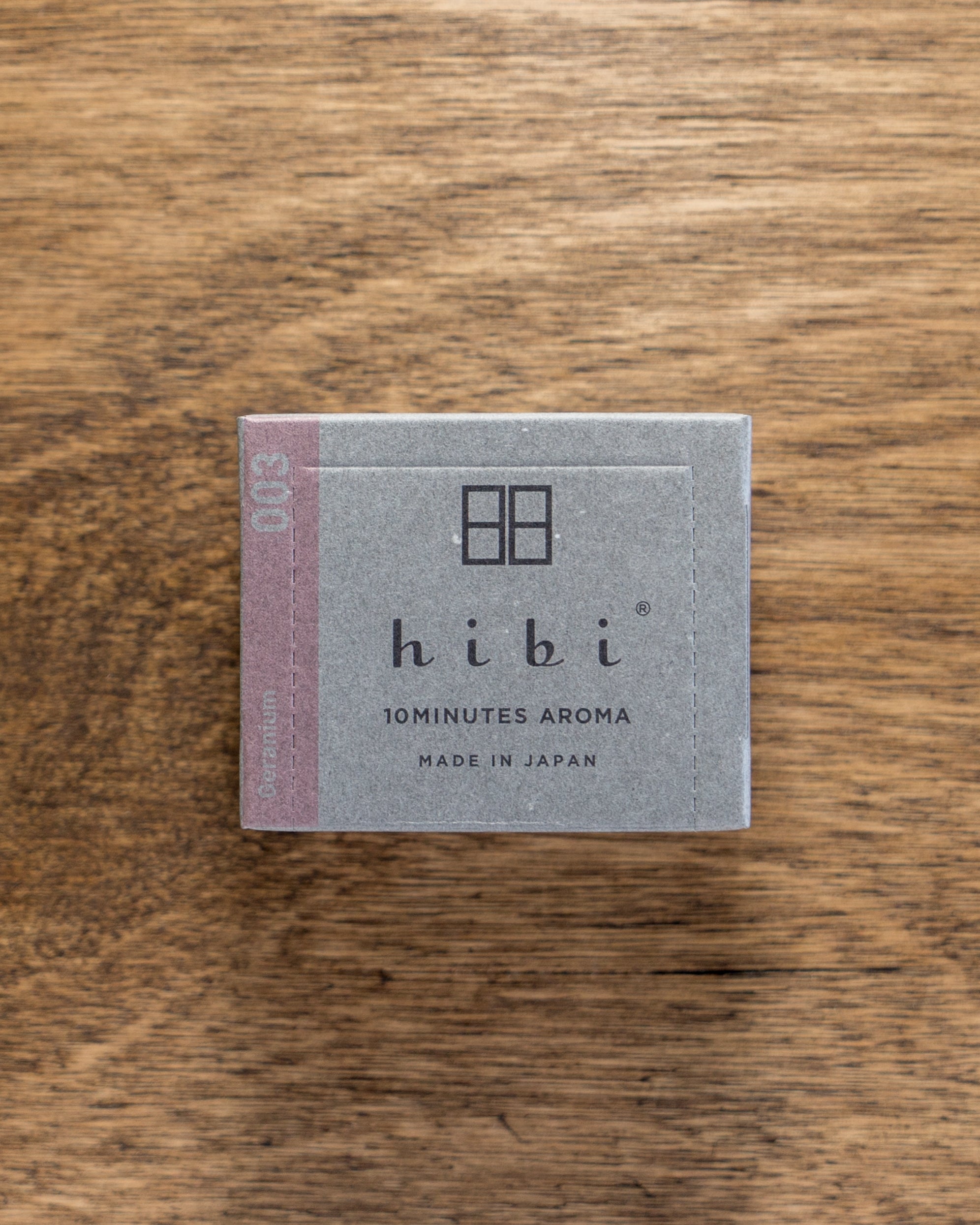 hibi 10 minute incense : modern scents