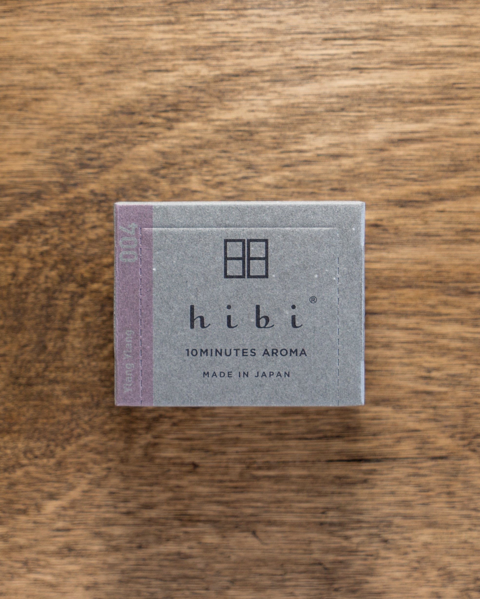 hibi 10 minute incense : modern scents