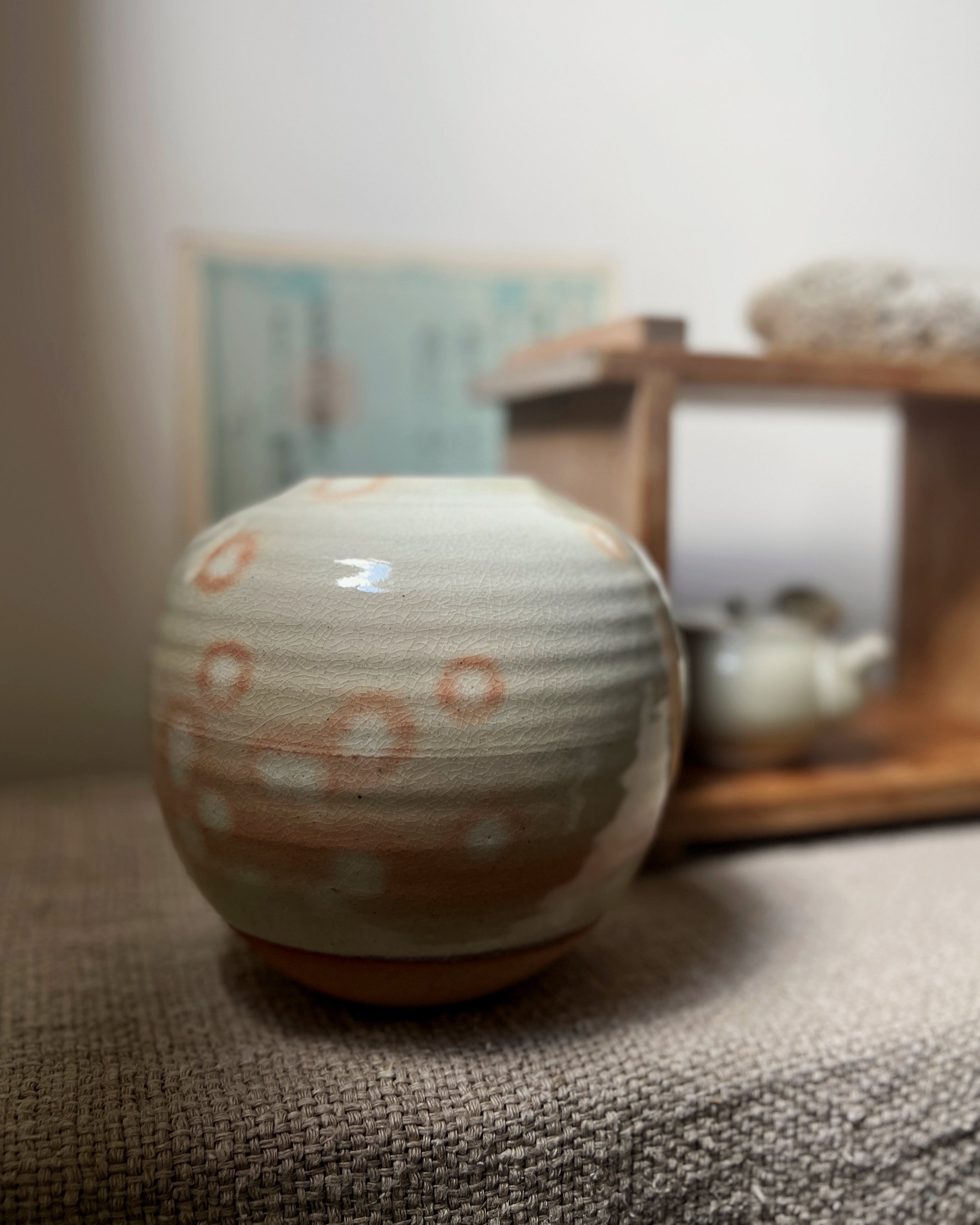 vintage japanese ceramic vase