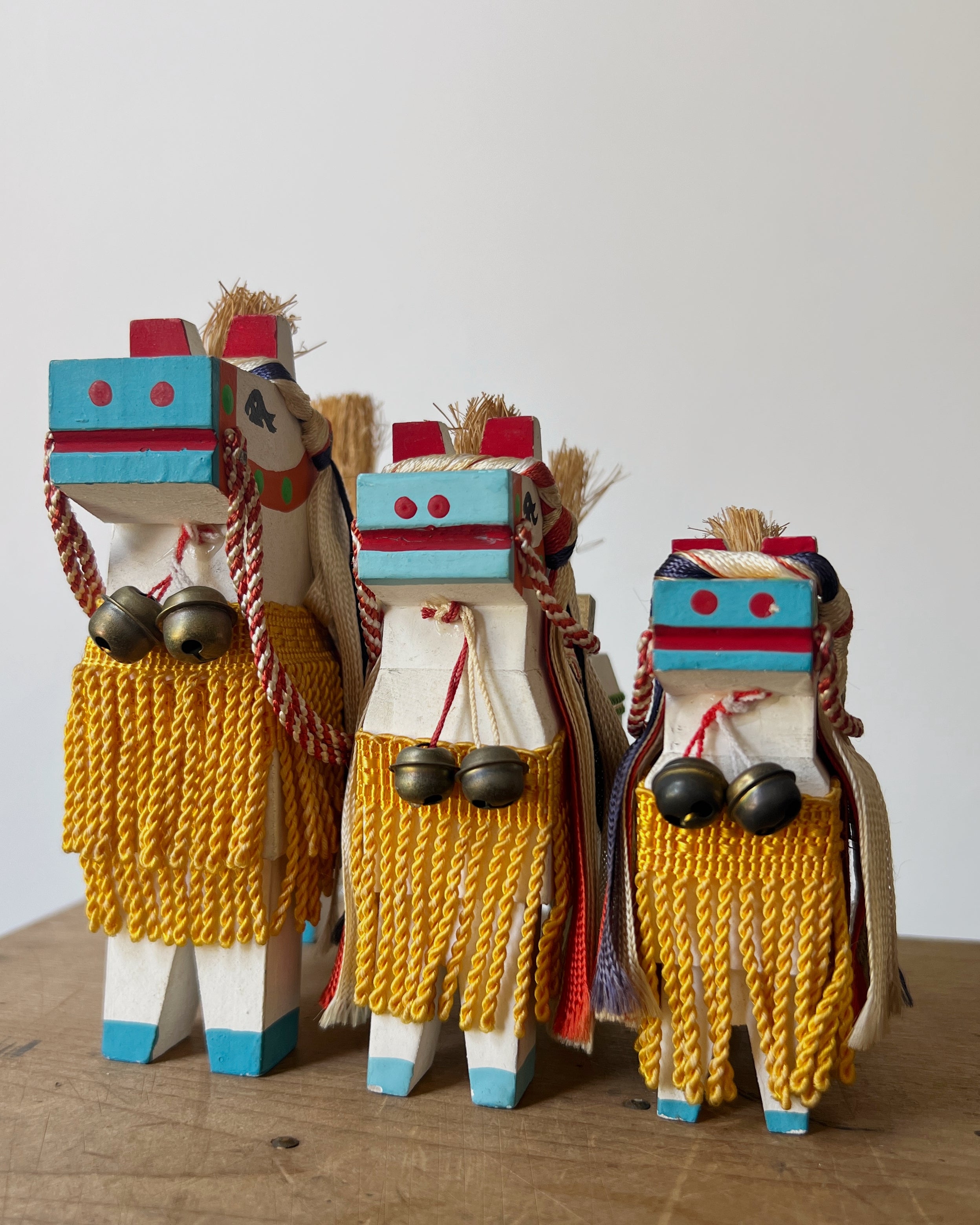 umako - vintage wooden horse