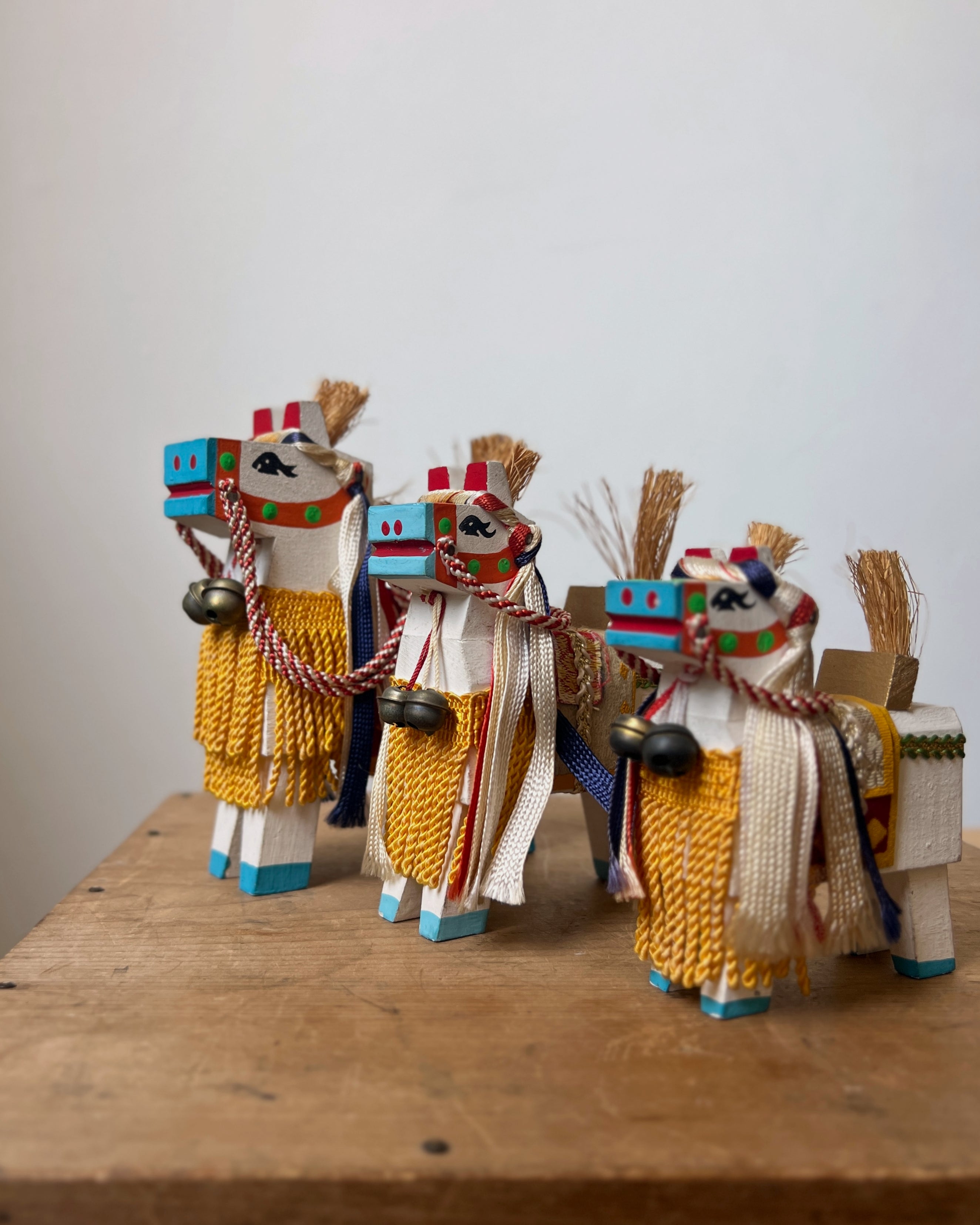 umako - vintage wooden horse