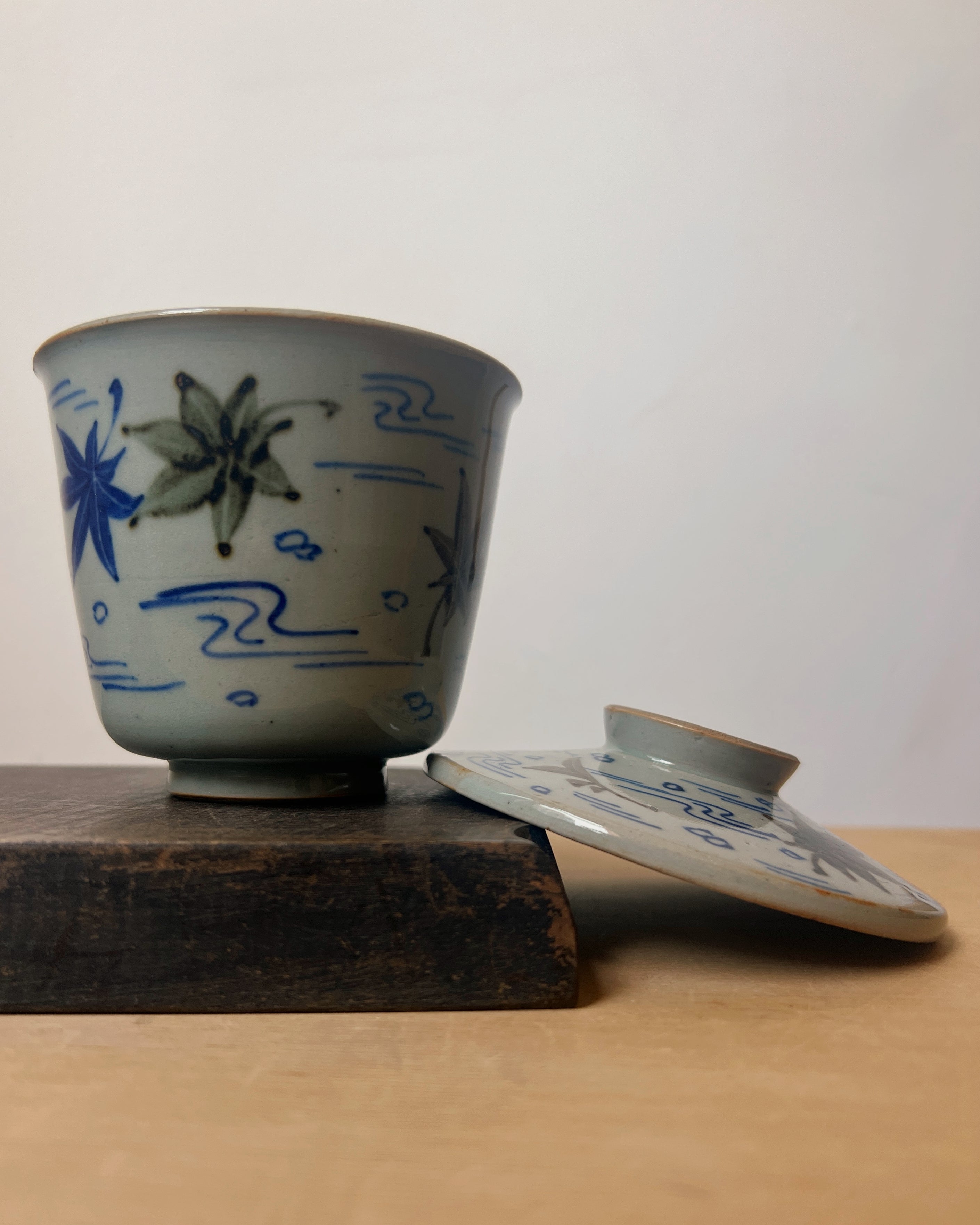 vintage lidded cup