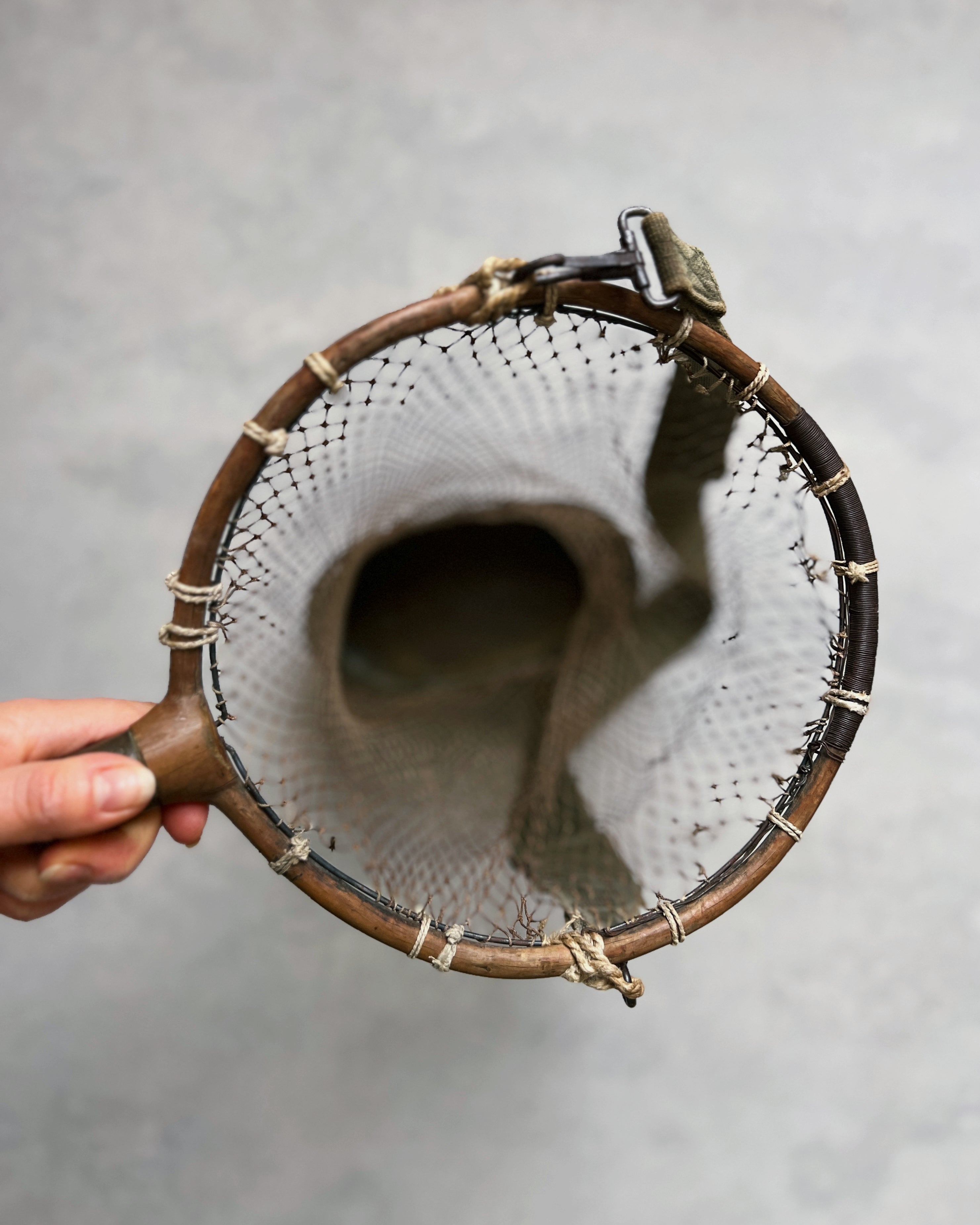 vintage fishing net