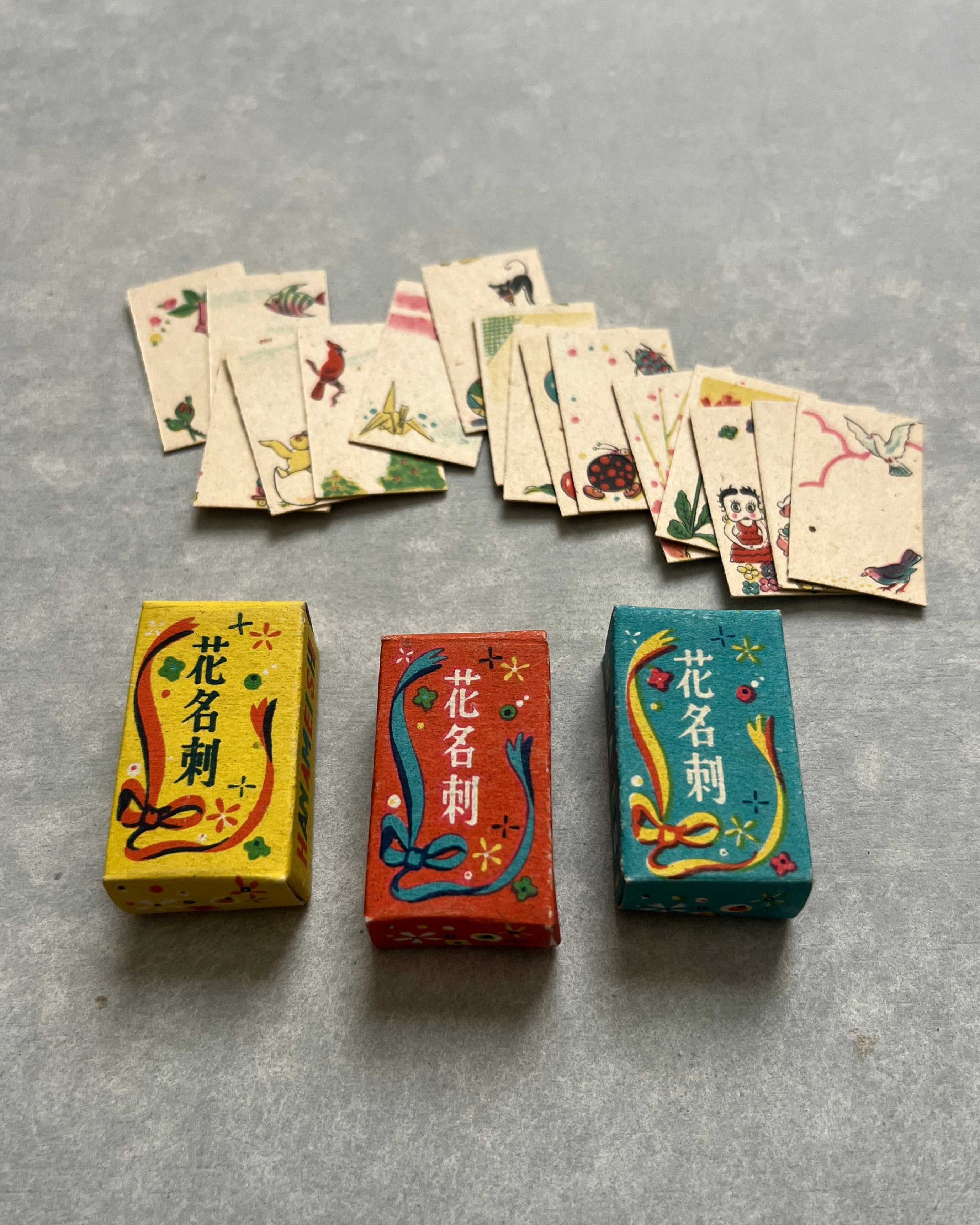 vintage hanameishi cards