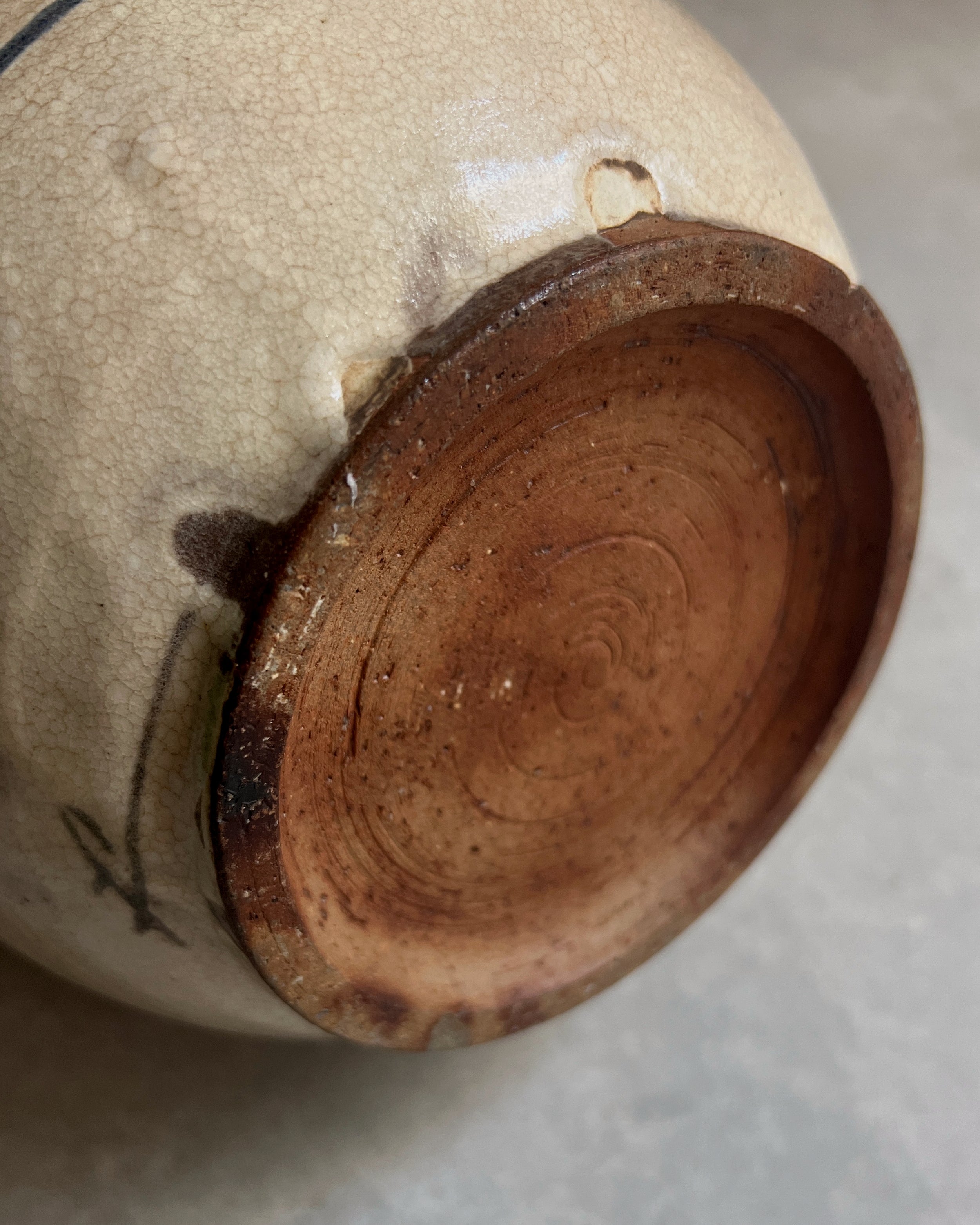 vintage ceramic vase