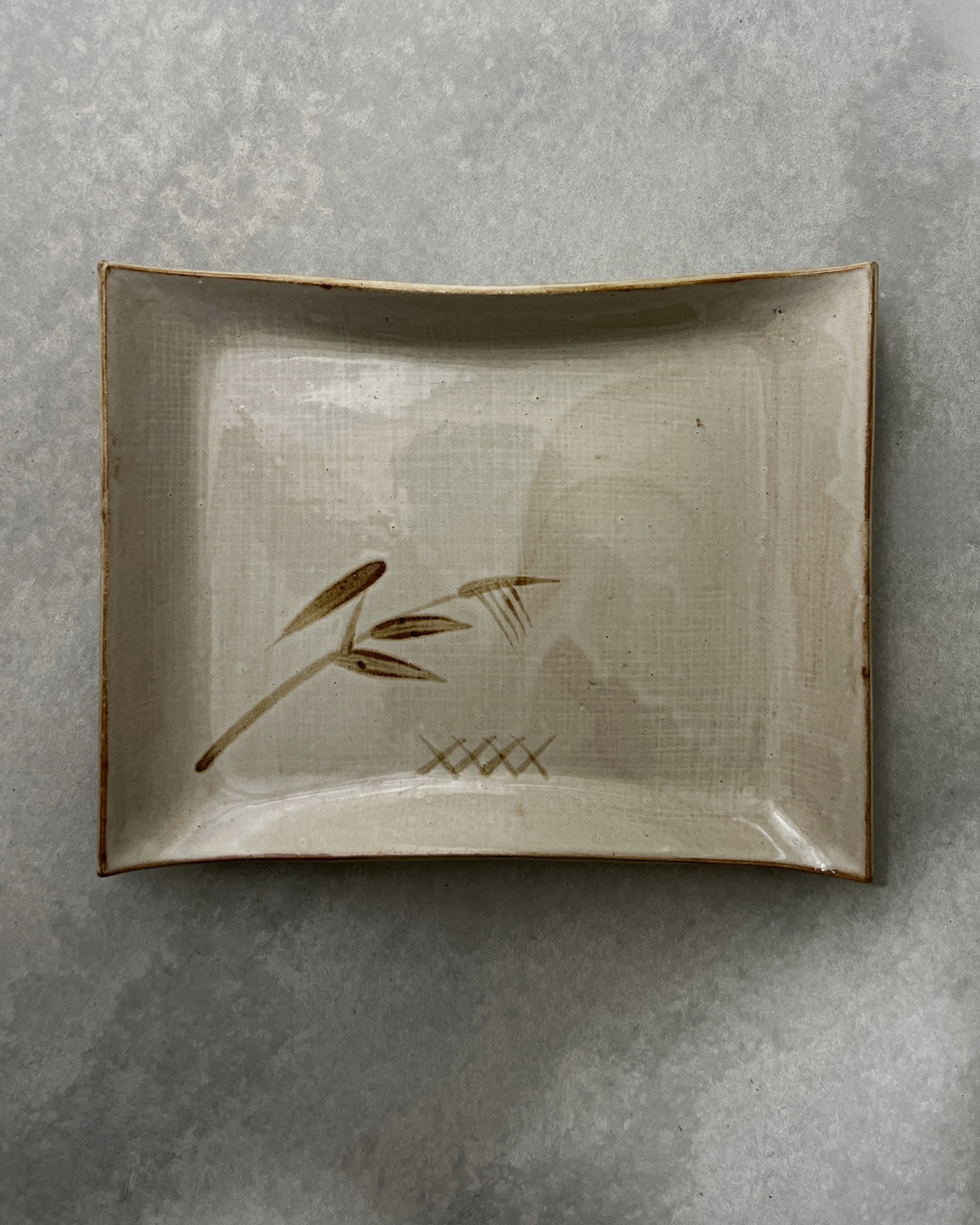 vintage ceramic dish