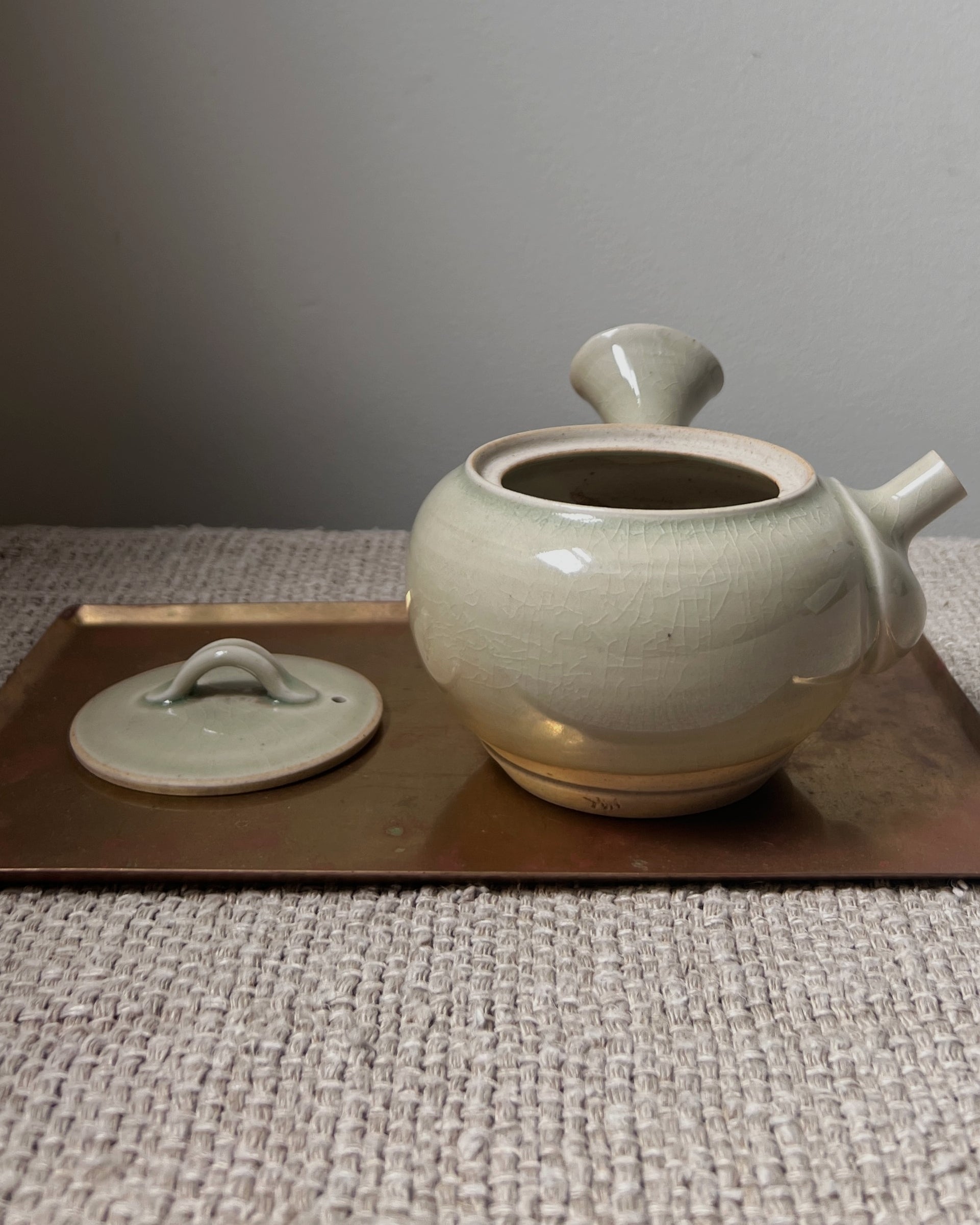vintage ceramic teapot