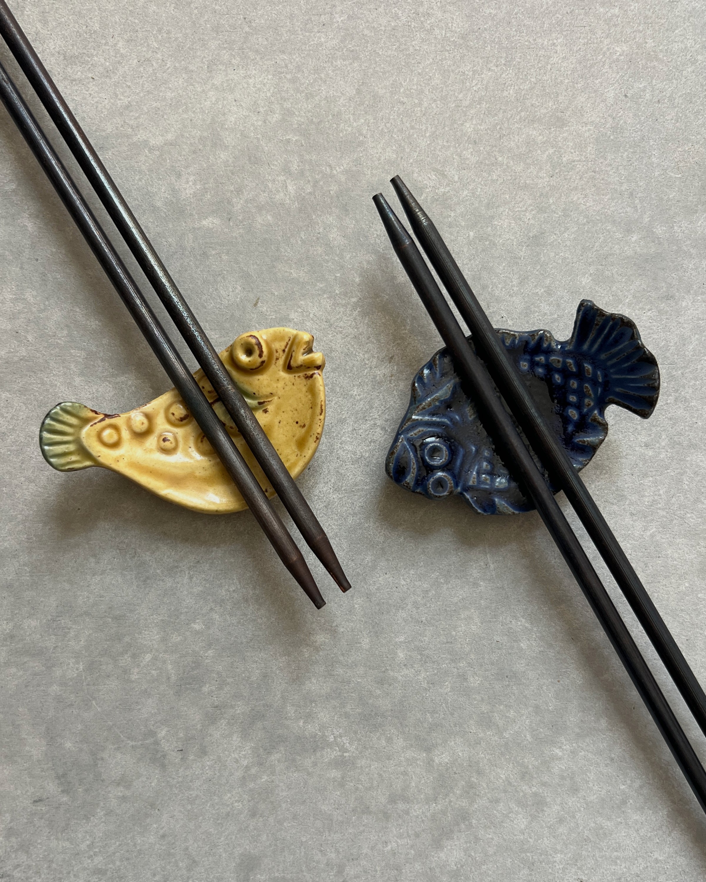 vintage copper chopsticks