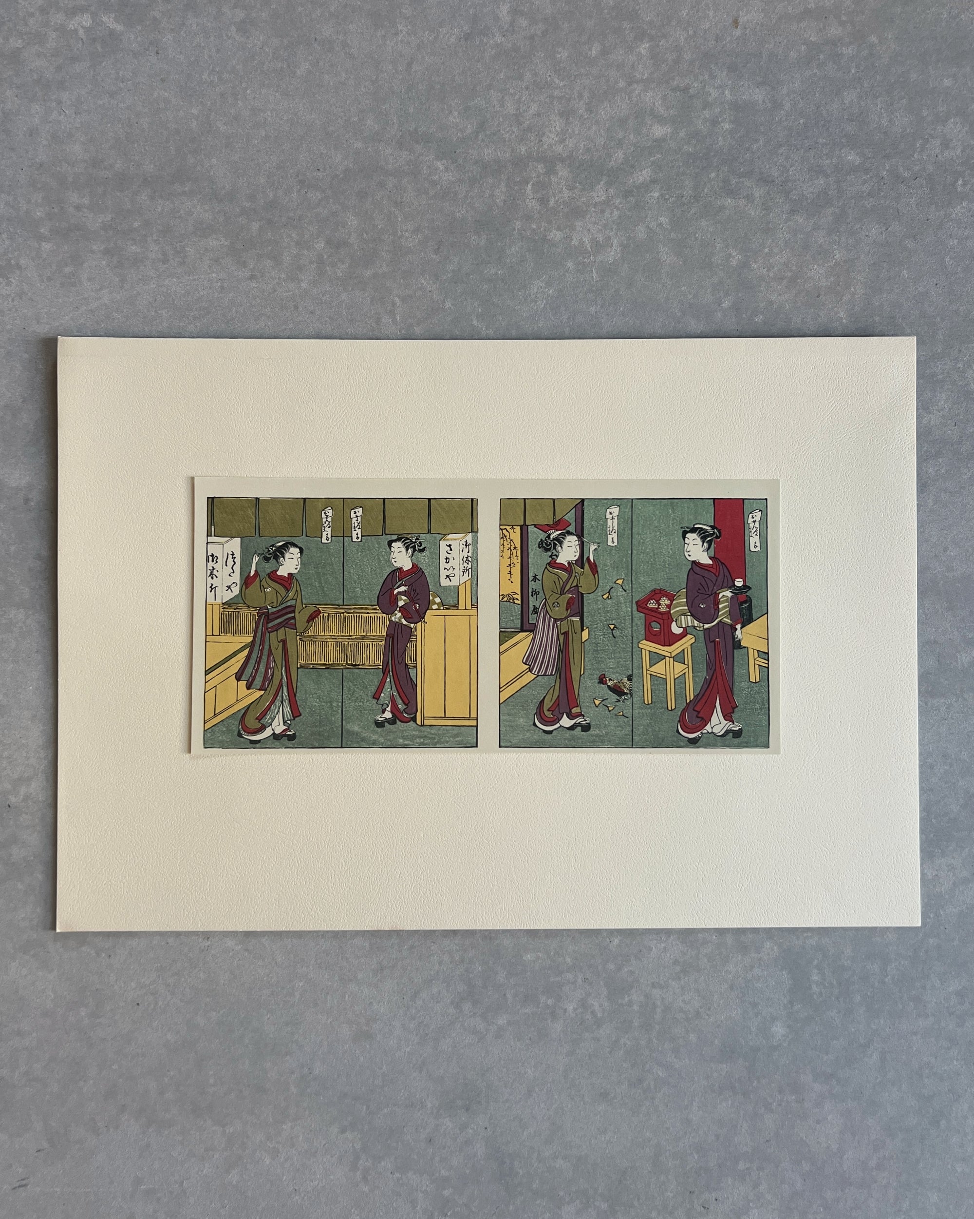 Harunobu : the popular belles of the tea house