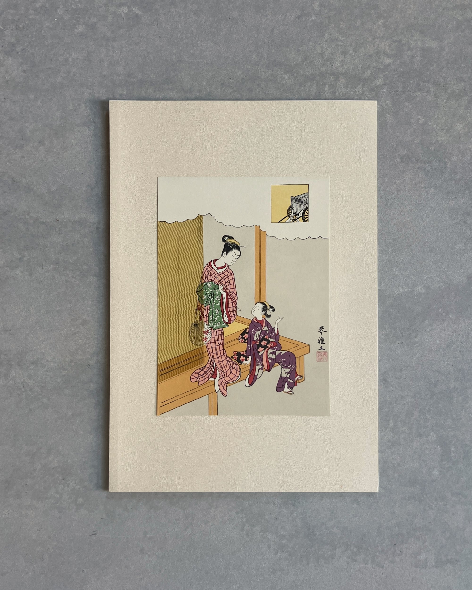 Harunobu : nishiki-e for the new year