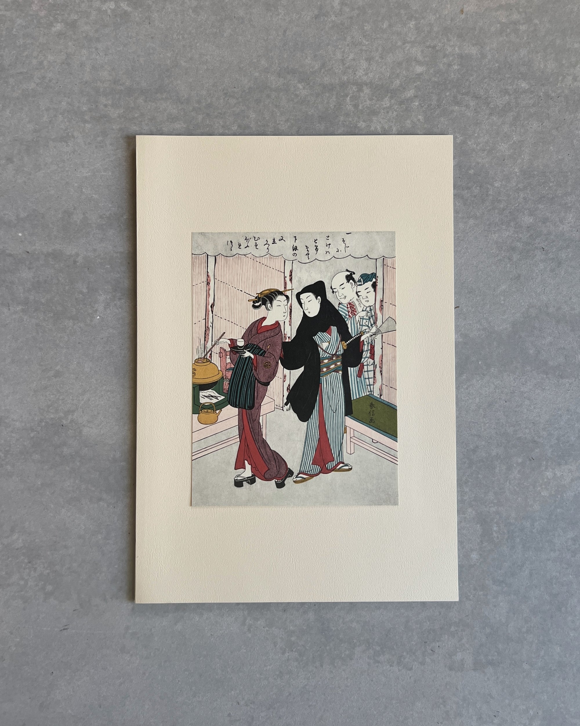 Harunobu : the belle of the tea house