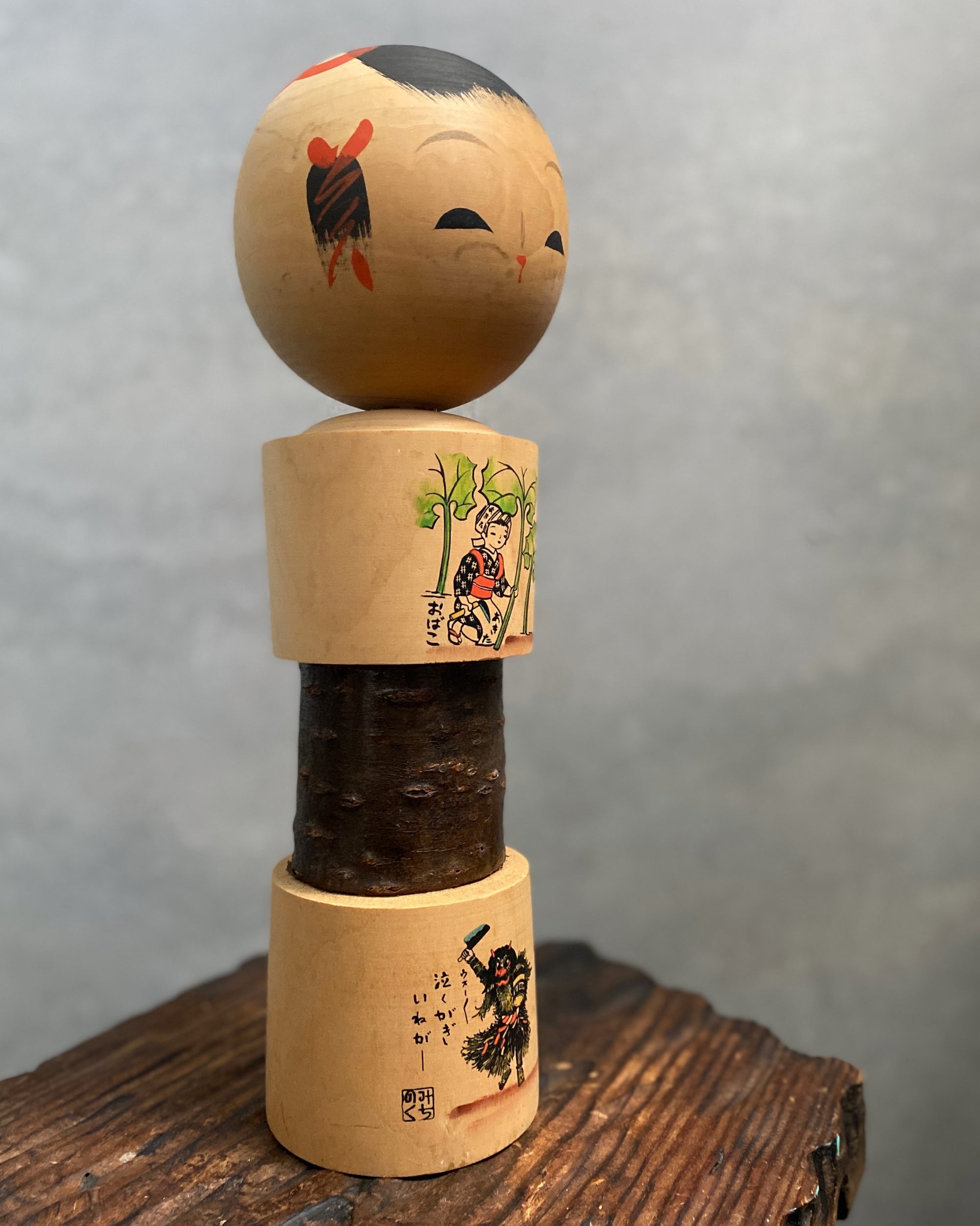 vintage Japanese kokeshi