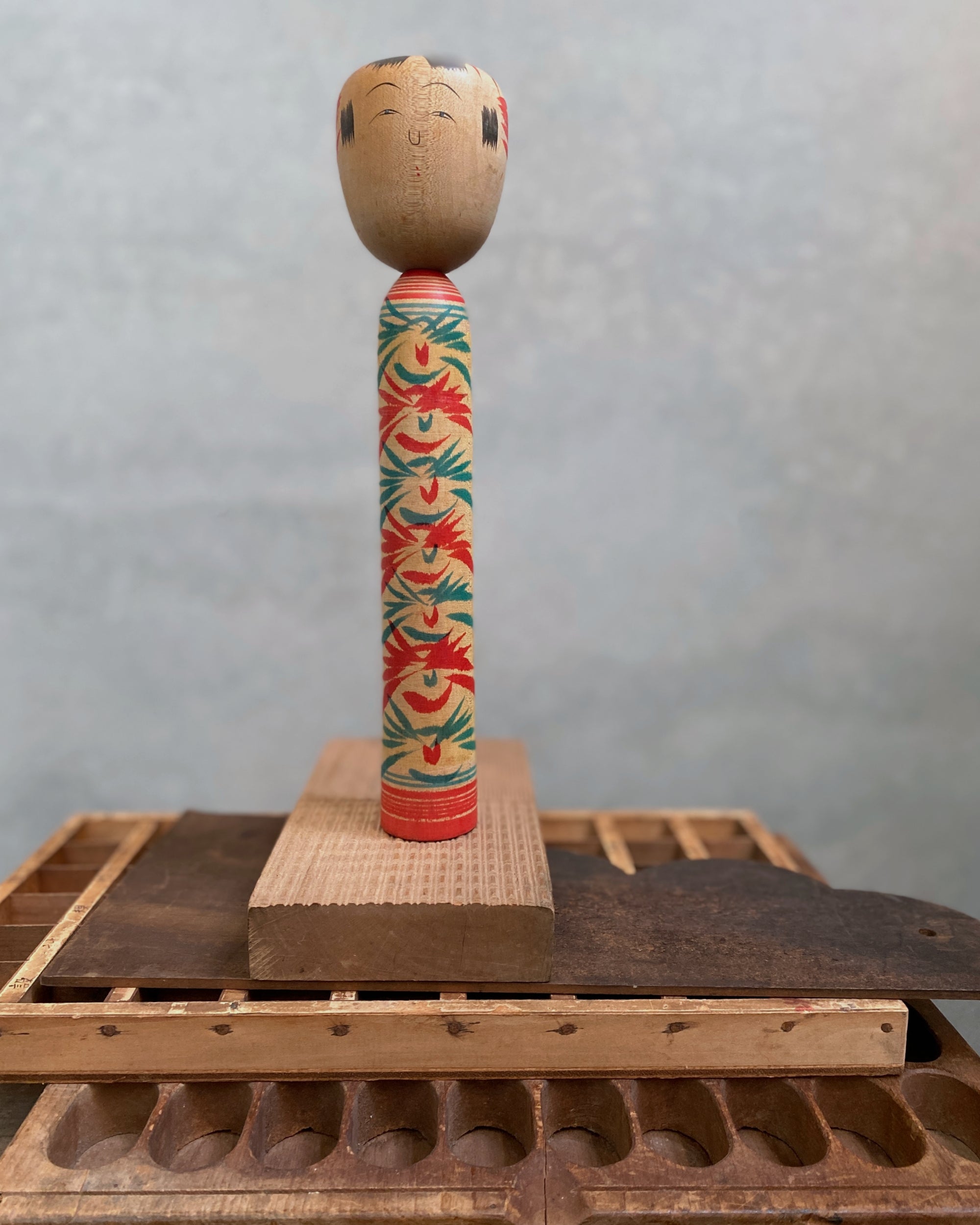 vintage Japanese kokeshi