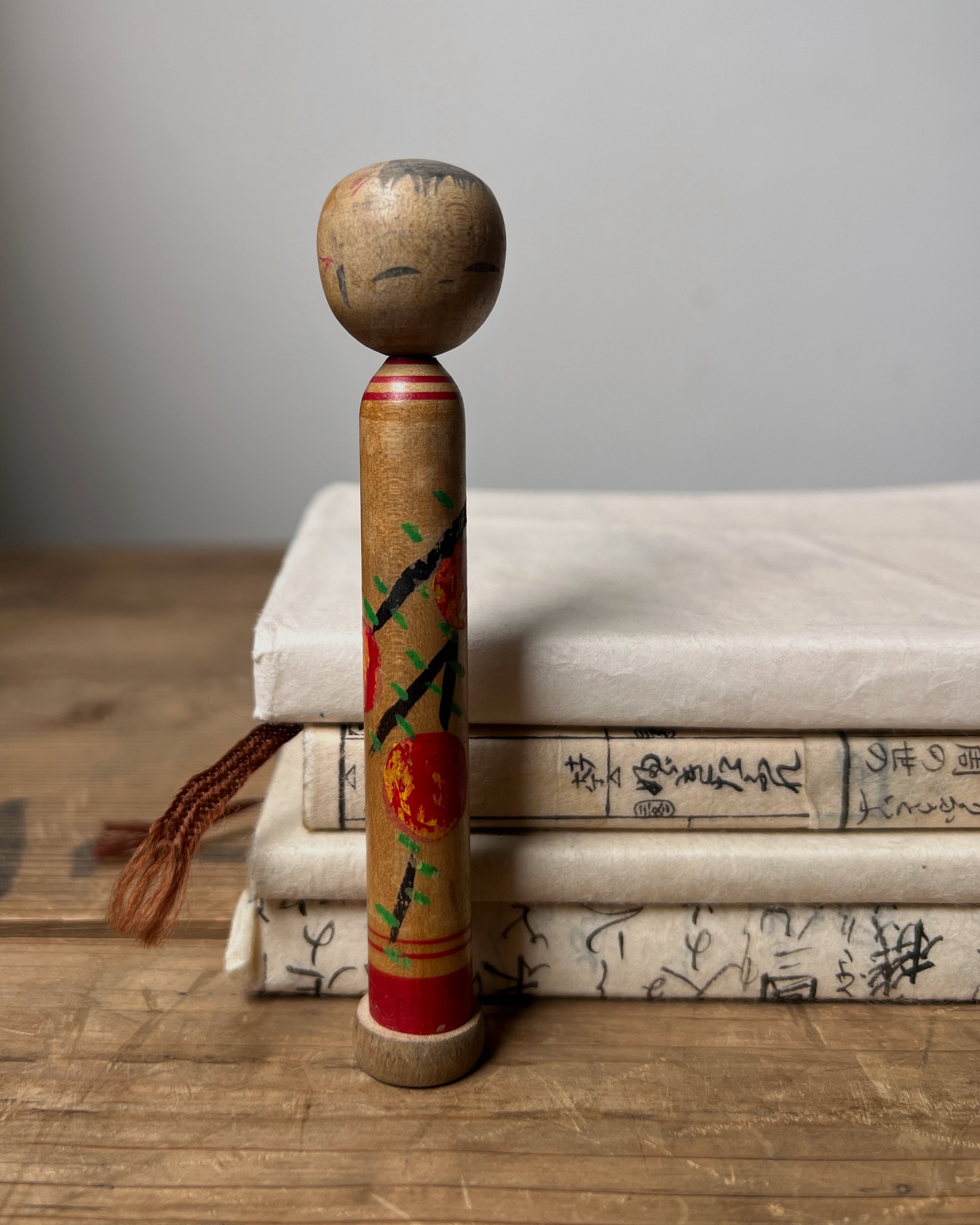 vintage letter kokeshi