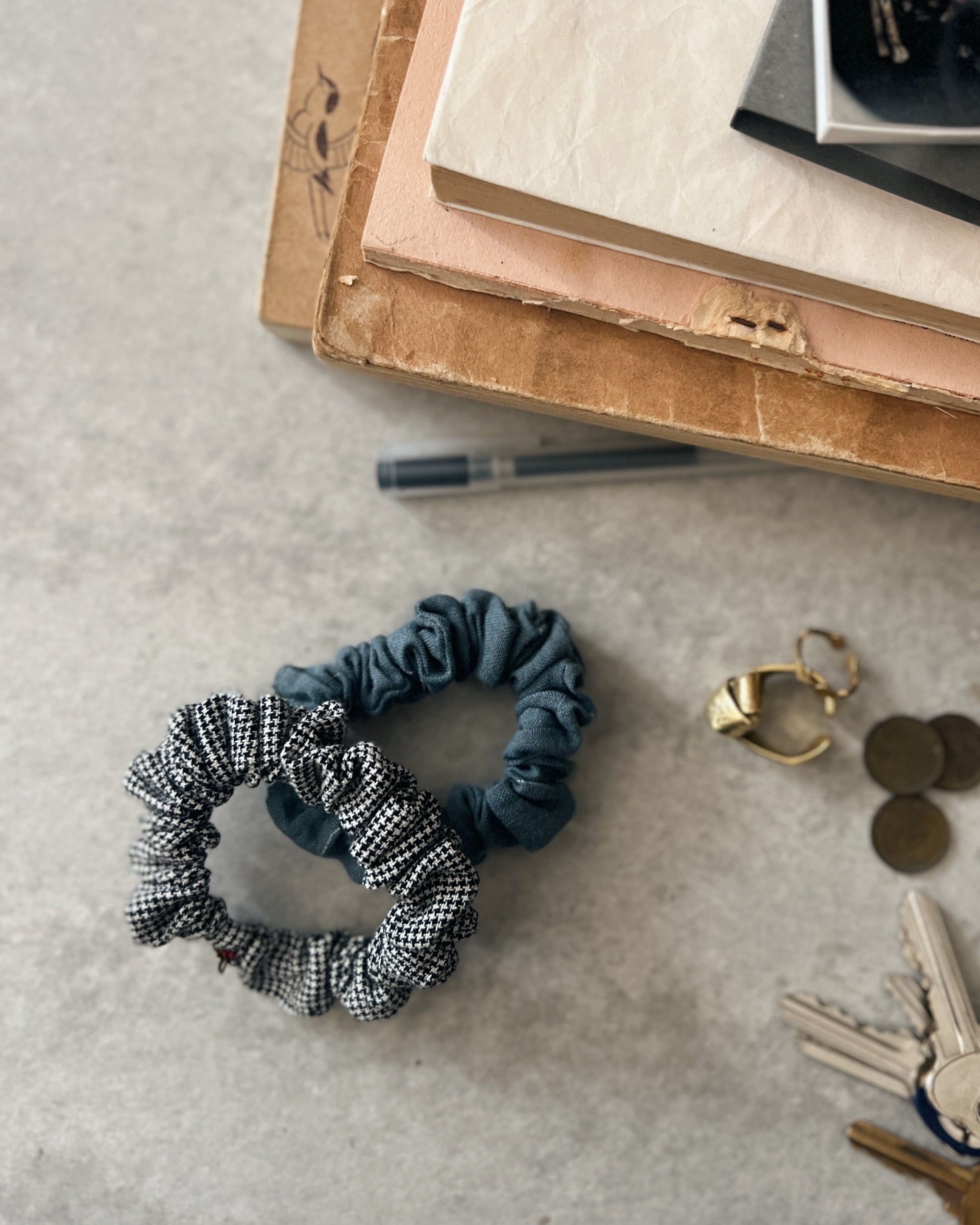 japanese linen hair accessory, made in australia