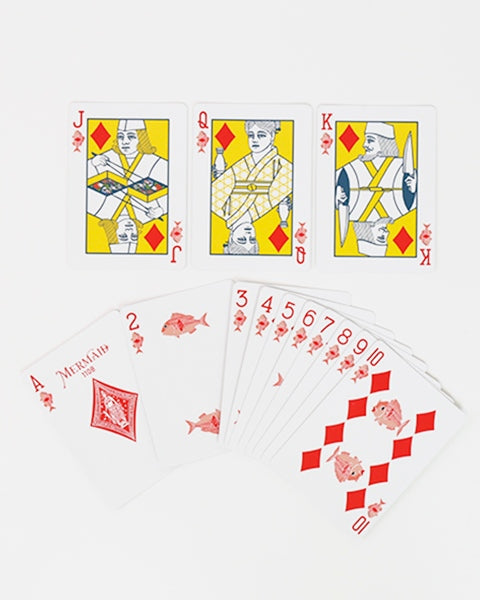 itoya x bicycle : mermaid back playing cards
