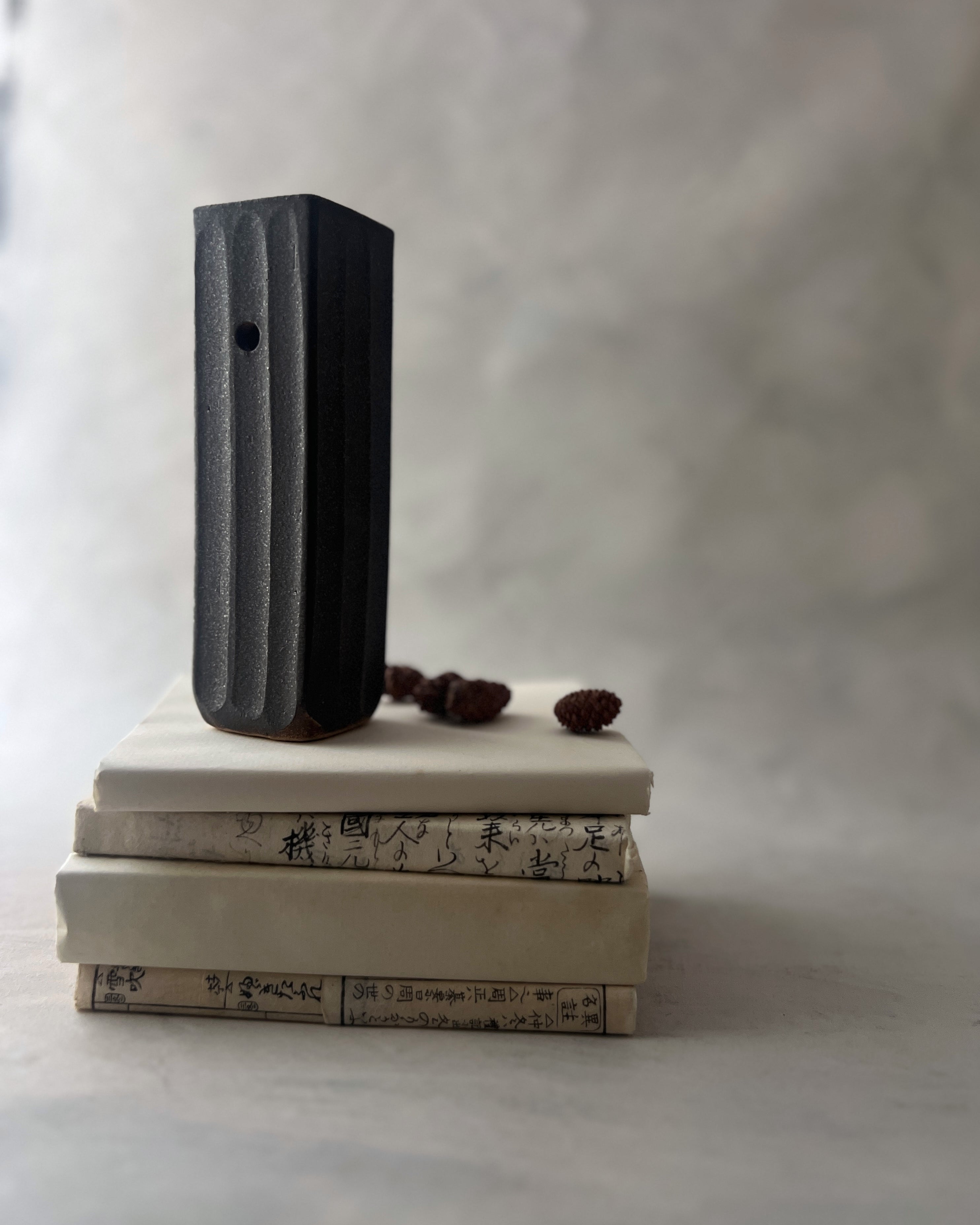 Shigaraki Ware : ceramic hanging vase