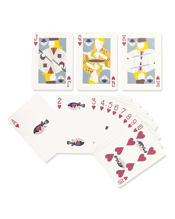 itoya x bicycle : mermaid back playing cards v2