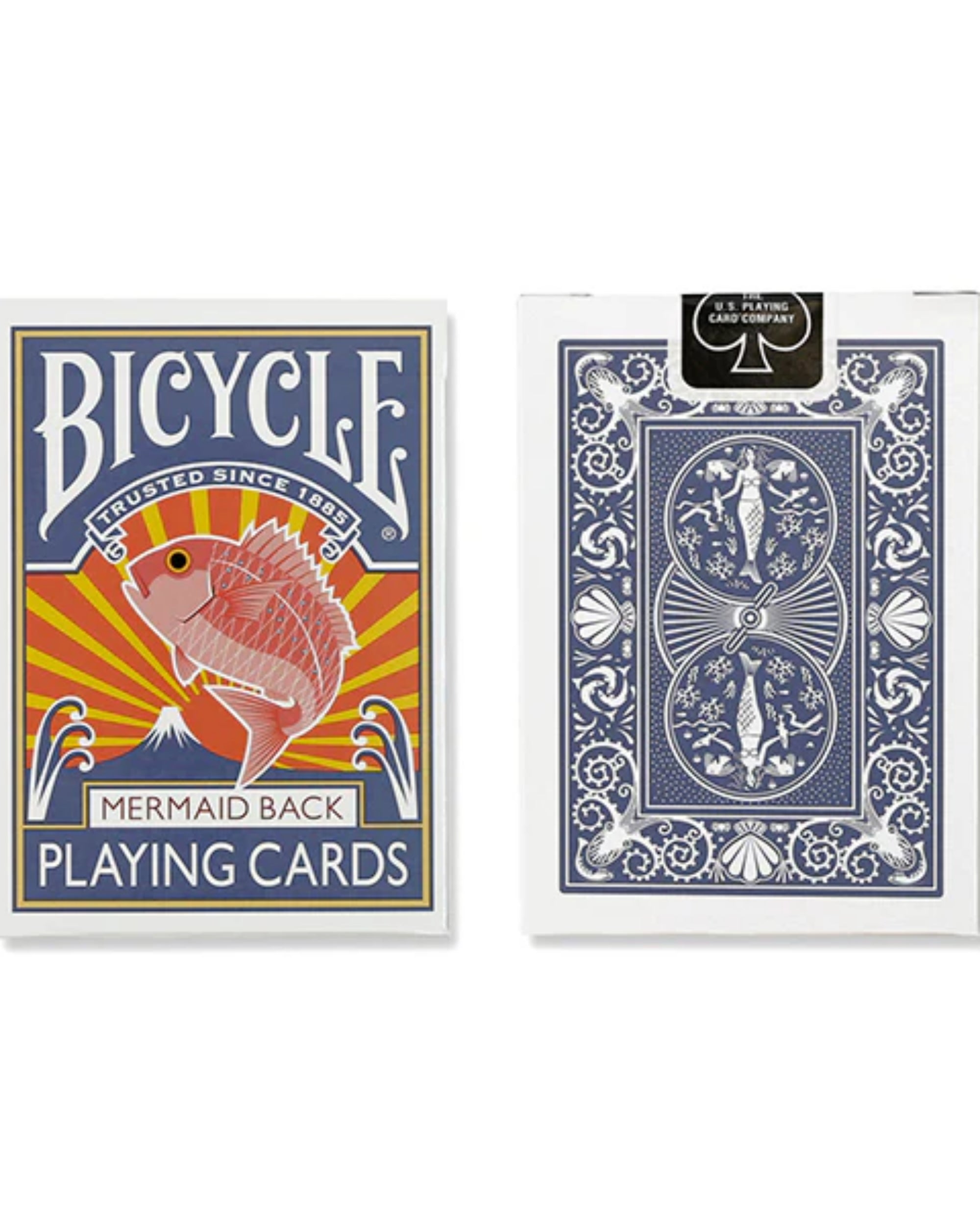itoya x bicycle : mermaid back playing cards v2
