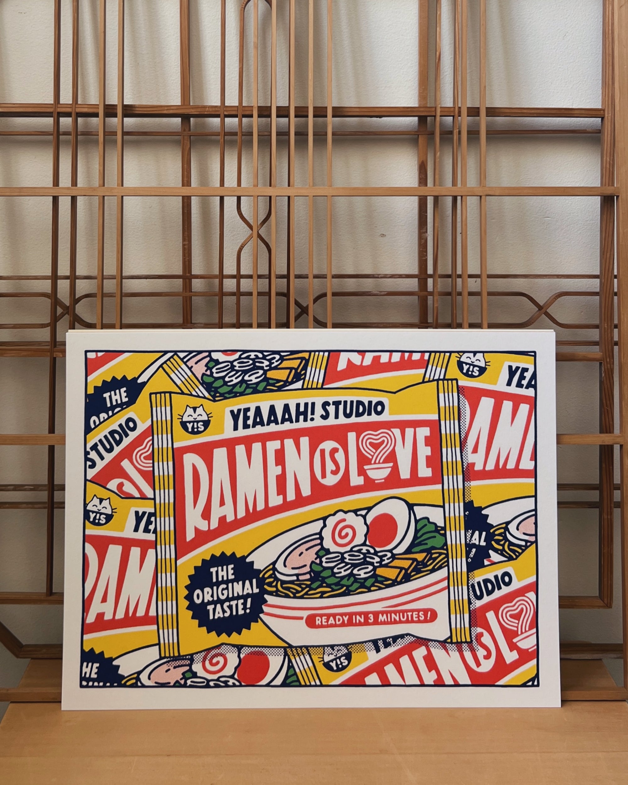 yeaaah! studio prints & postcards : ramen is love
