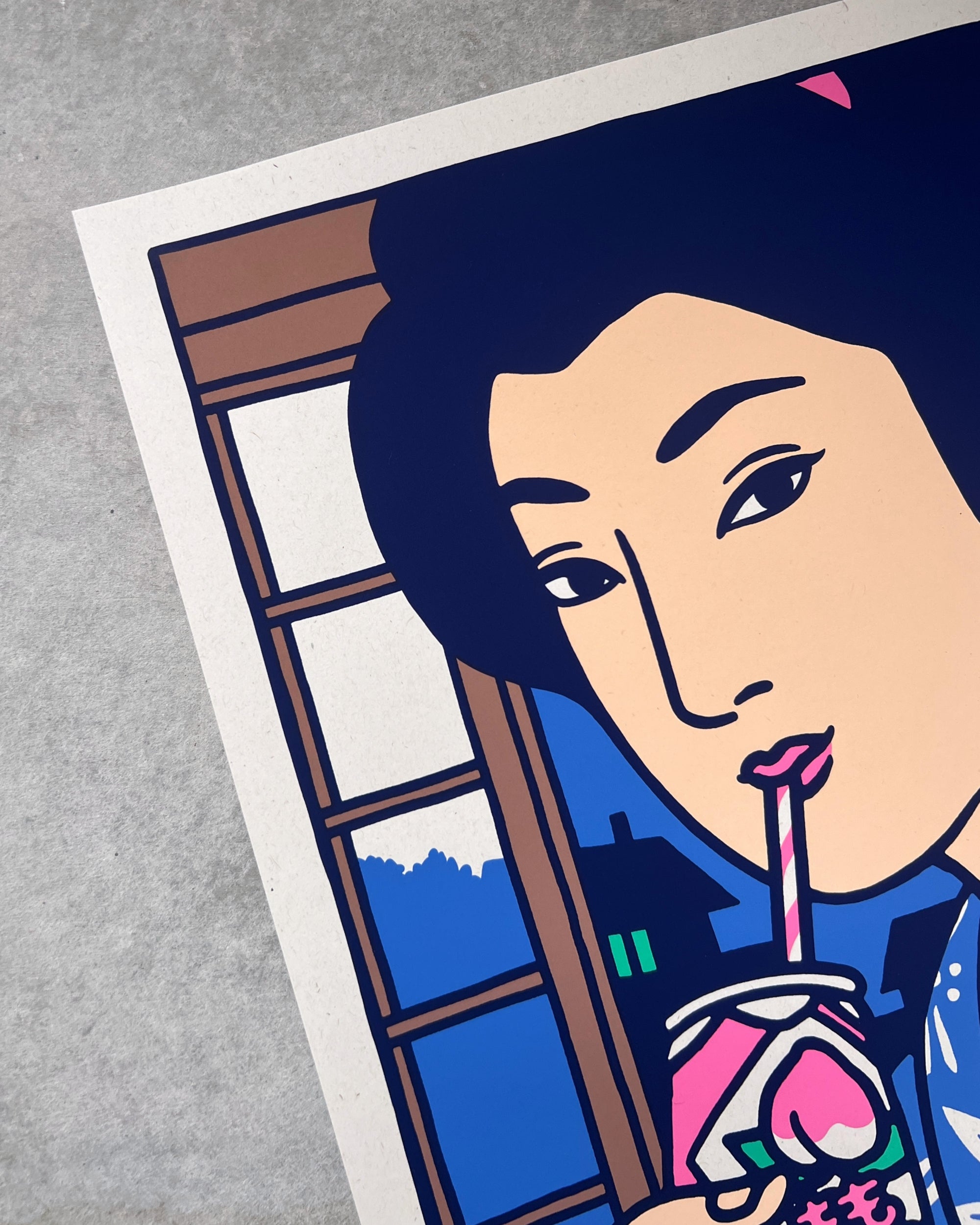 yeaaah! studio prints & postcards : peach juice
