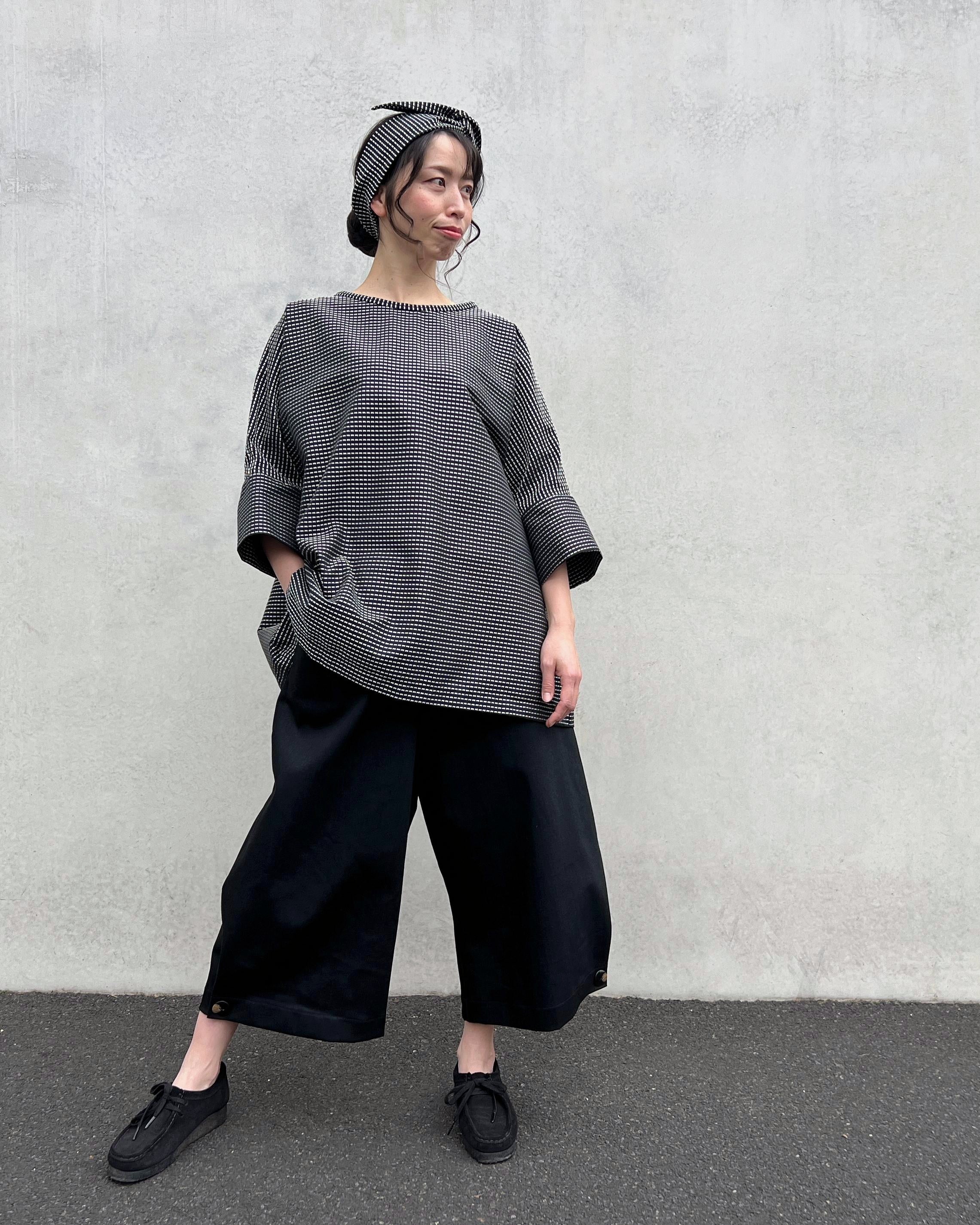 LJ struthers : heavy cotton charcoal pants
