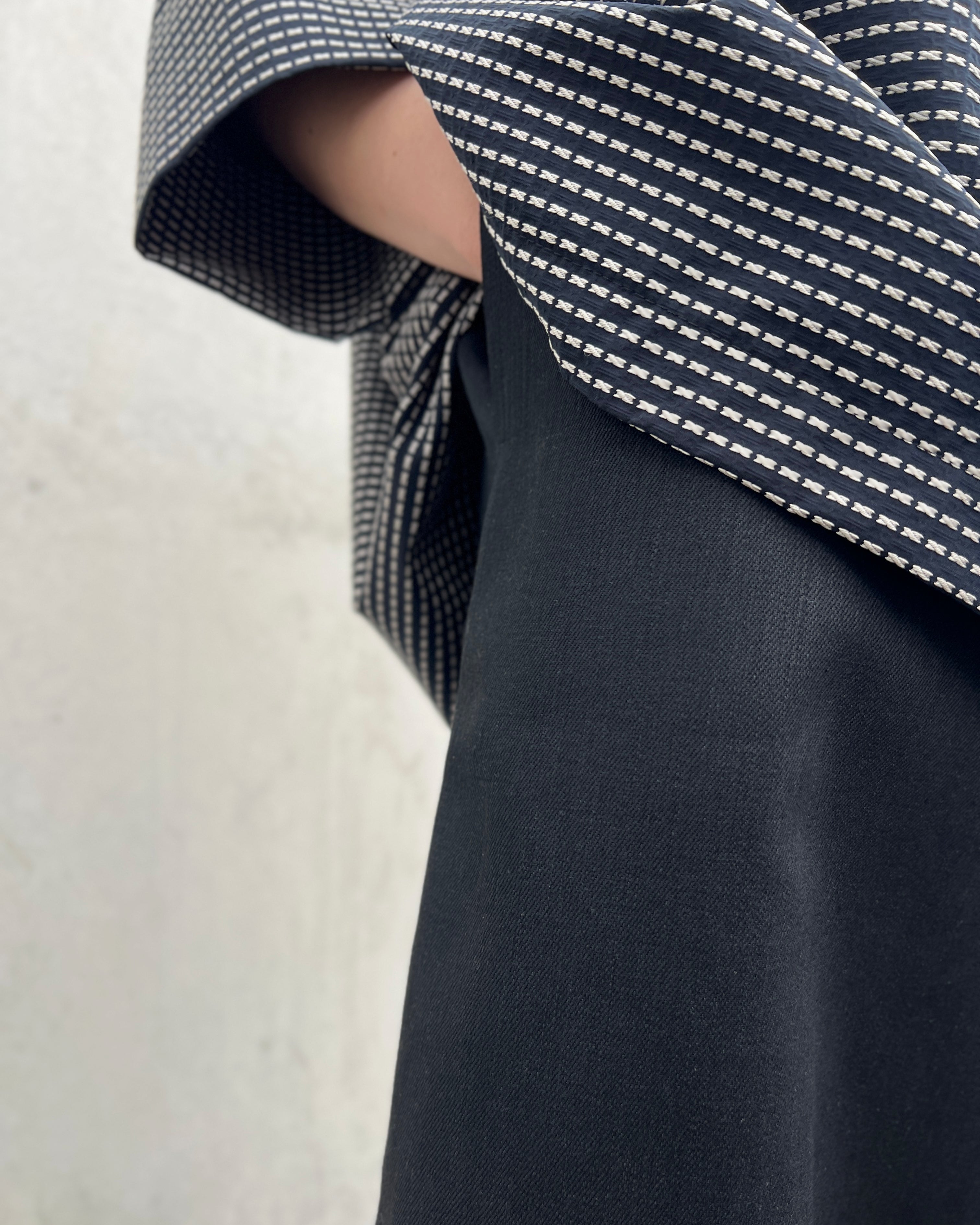 LJ struthers : heavy cotton charcoal pants