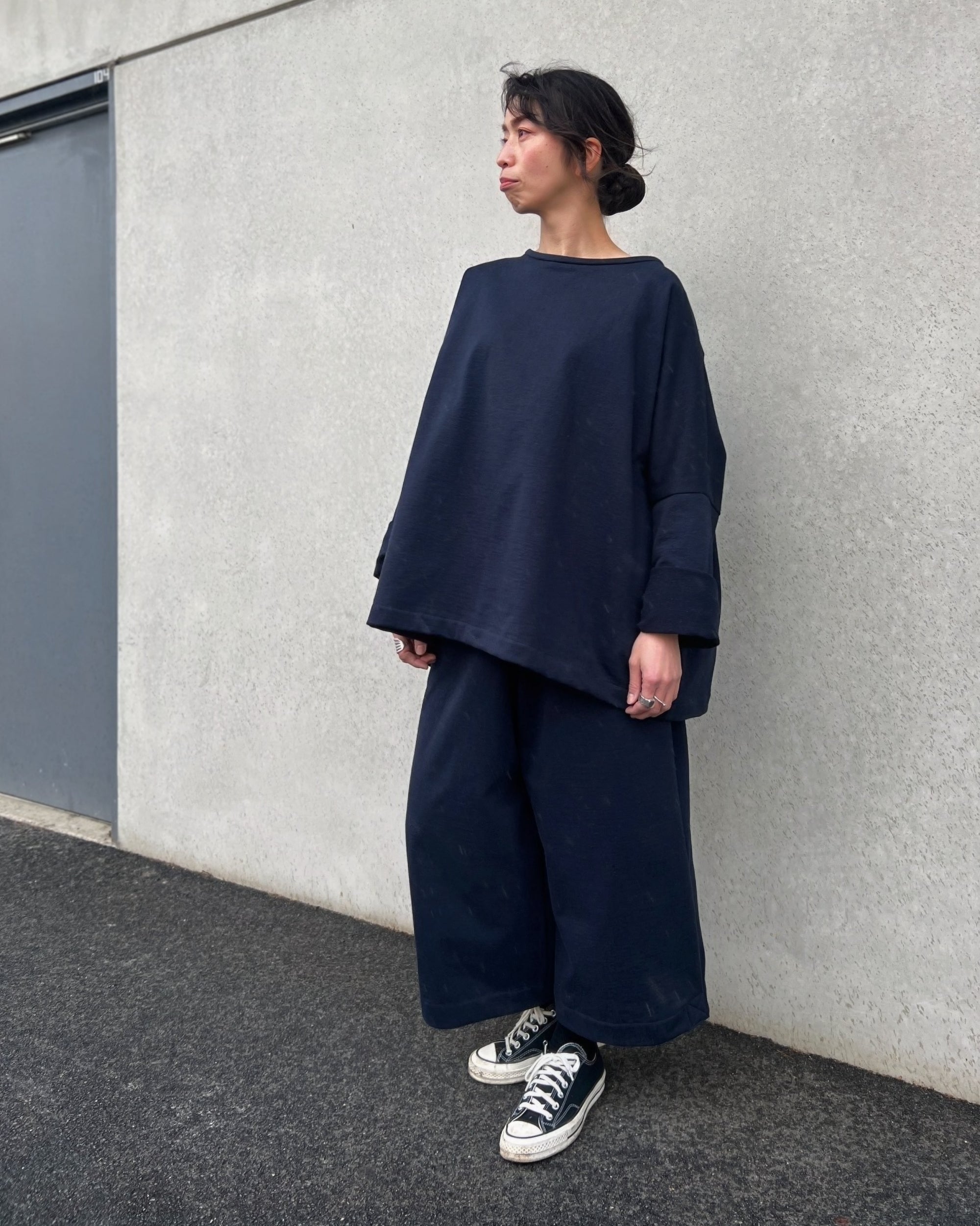 LJ struthers : cotton knit jersey pants