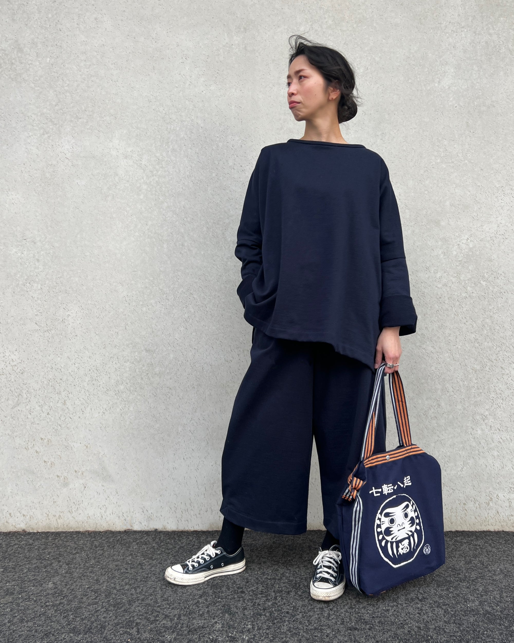LJ struthers : cotton knit jersey pants