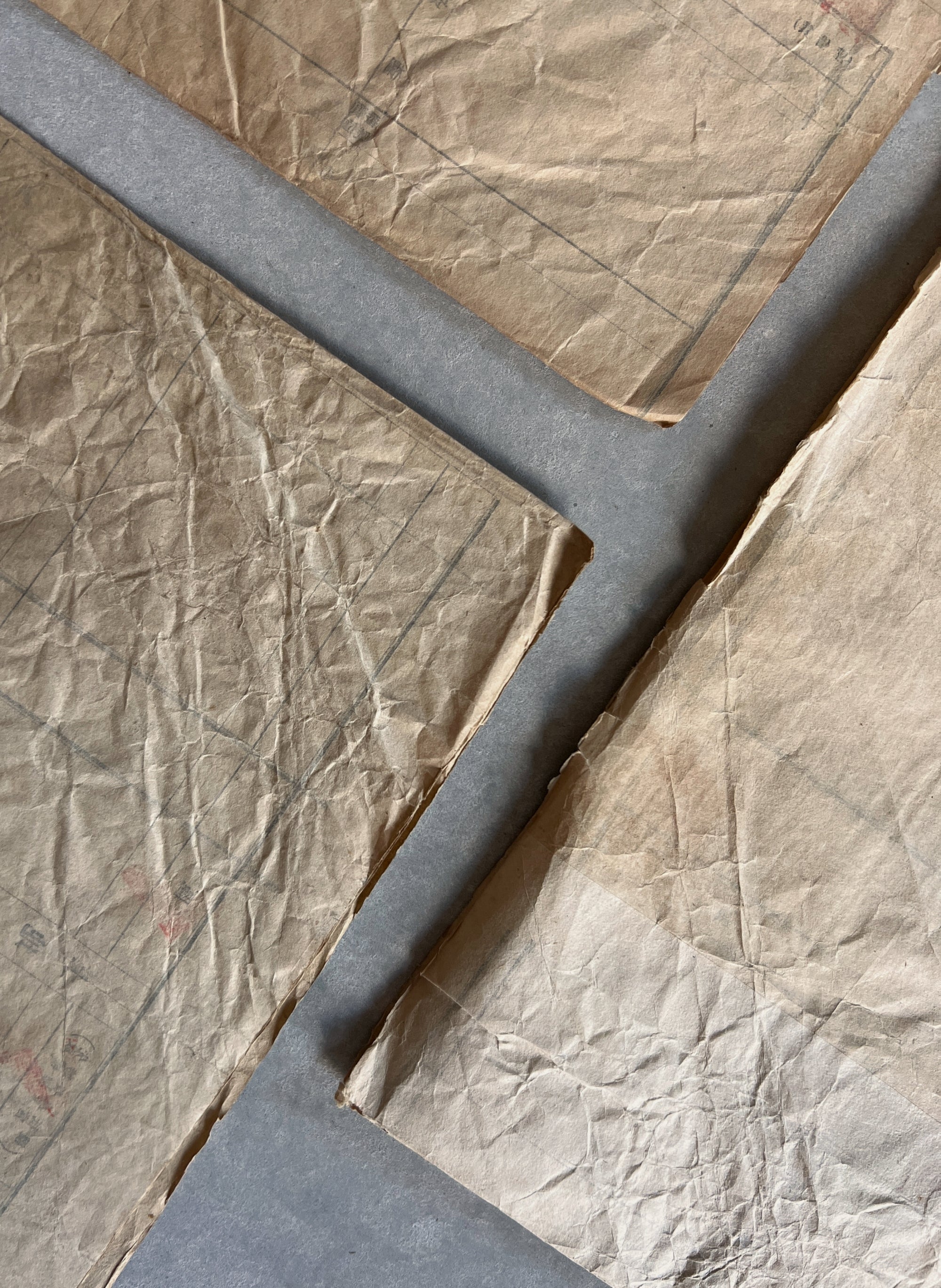 vintage japanese ledger paper