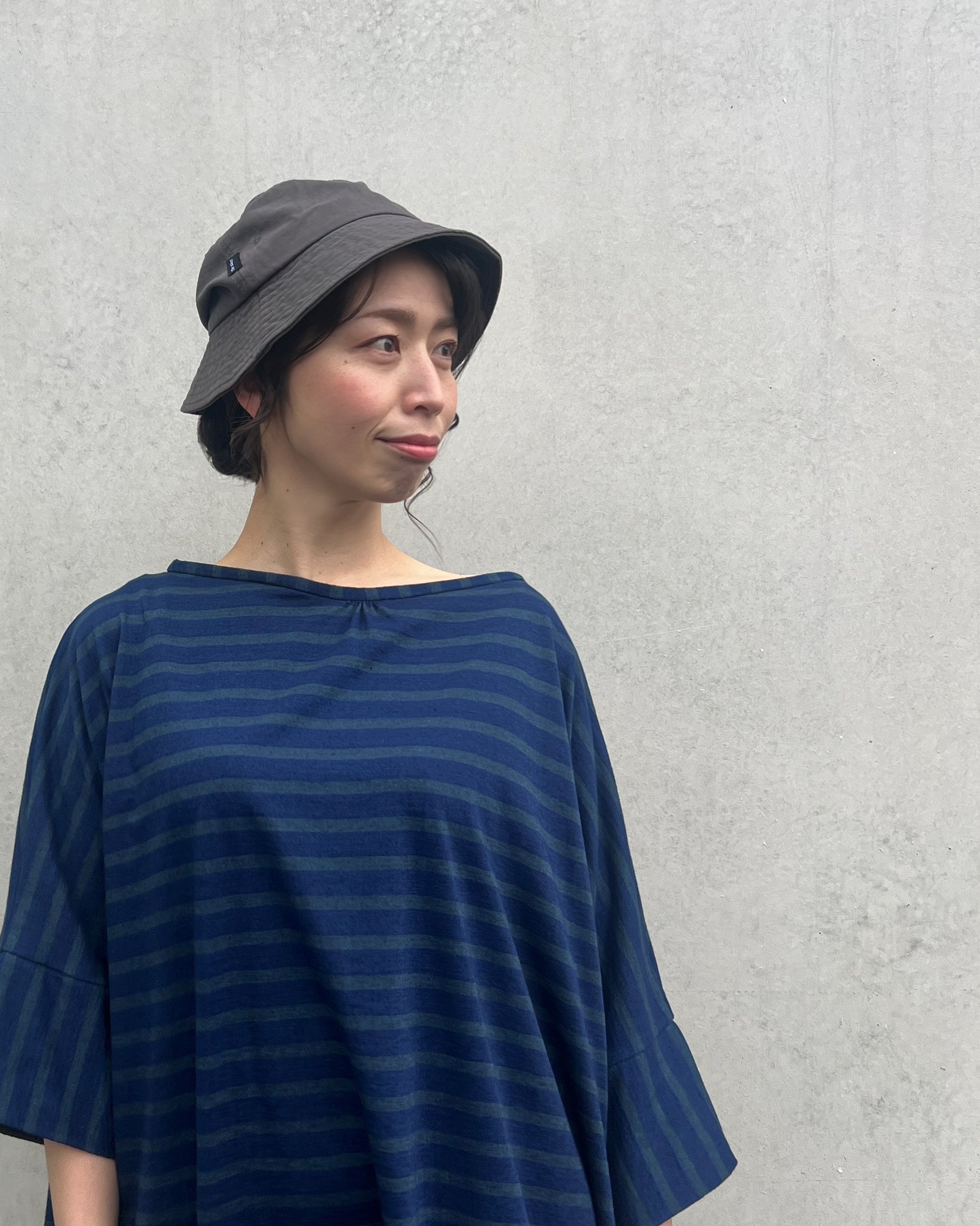 'm' for the maker : natsu bucket hat in slate