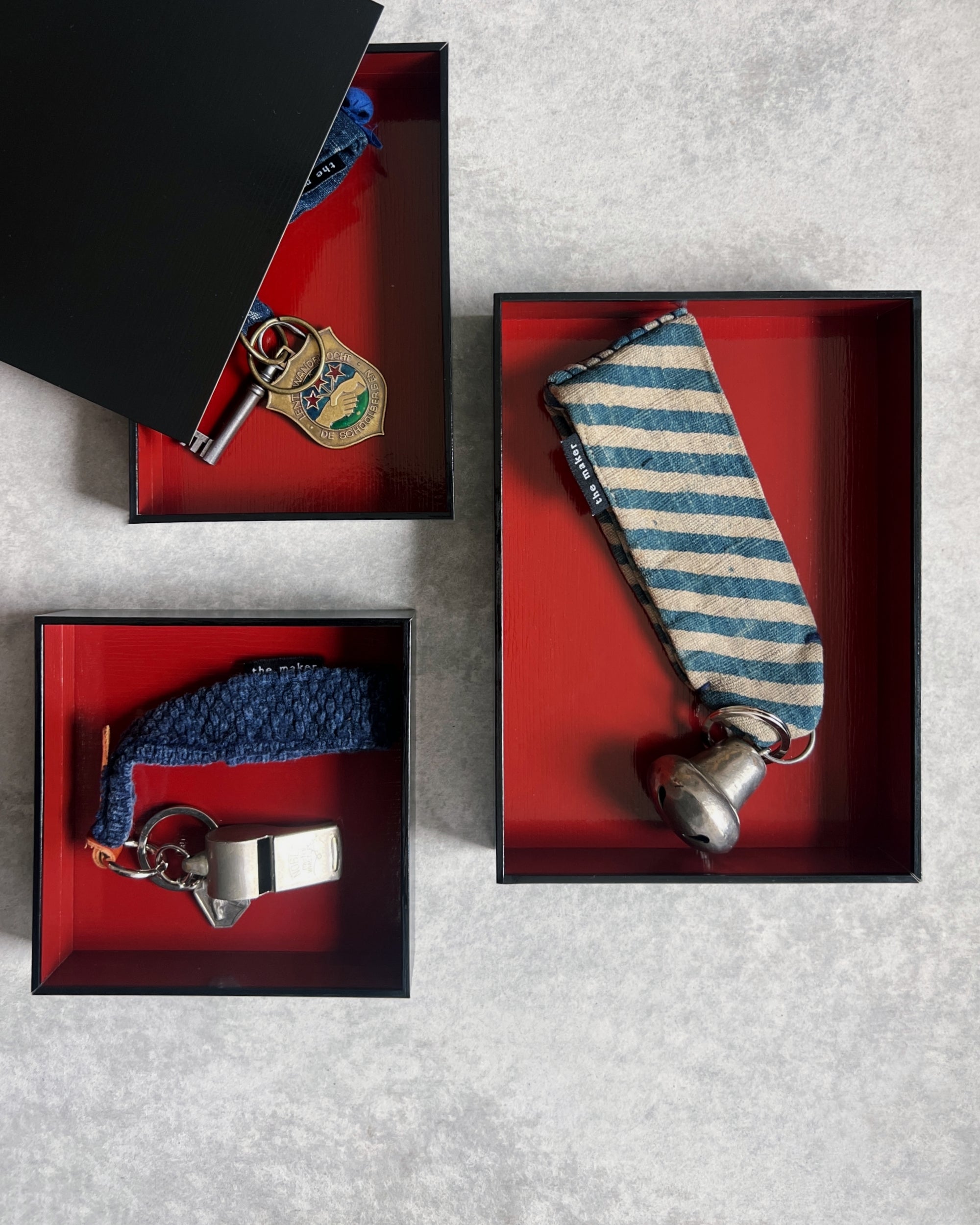 'm' for the maker x modern marcel : key ring 10