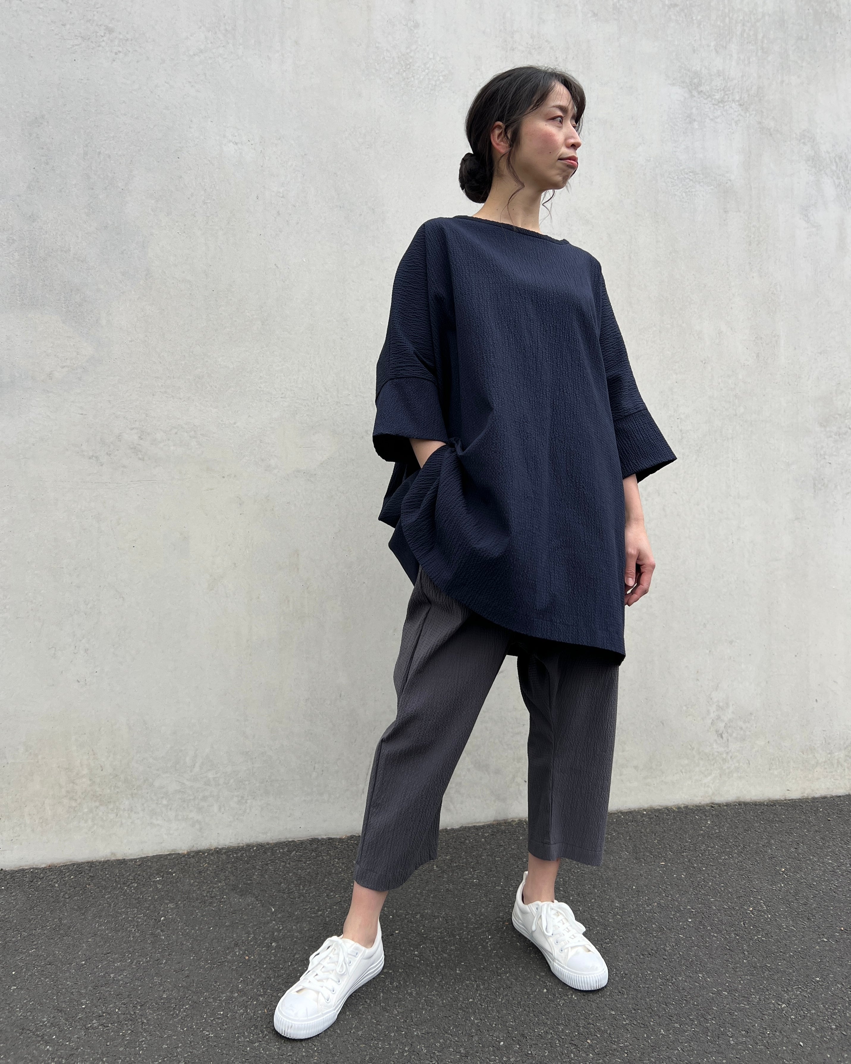 LJ struthers : cotton slouch pants