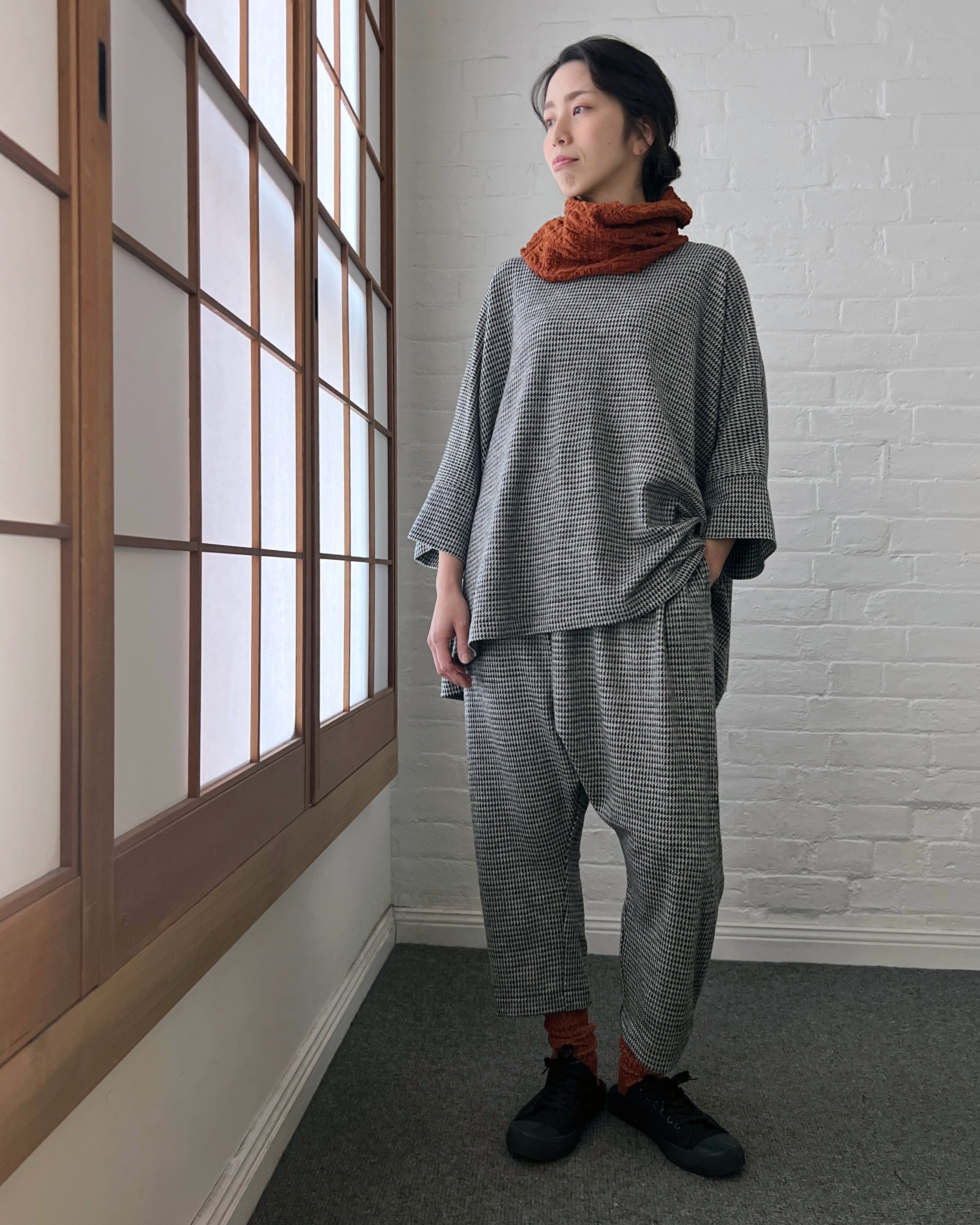 LJ struthers : knit wool pants