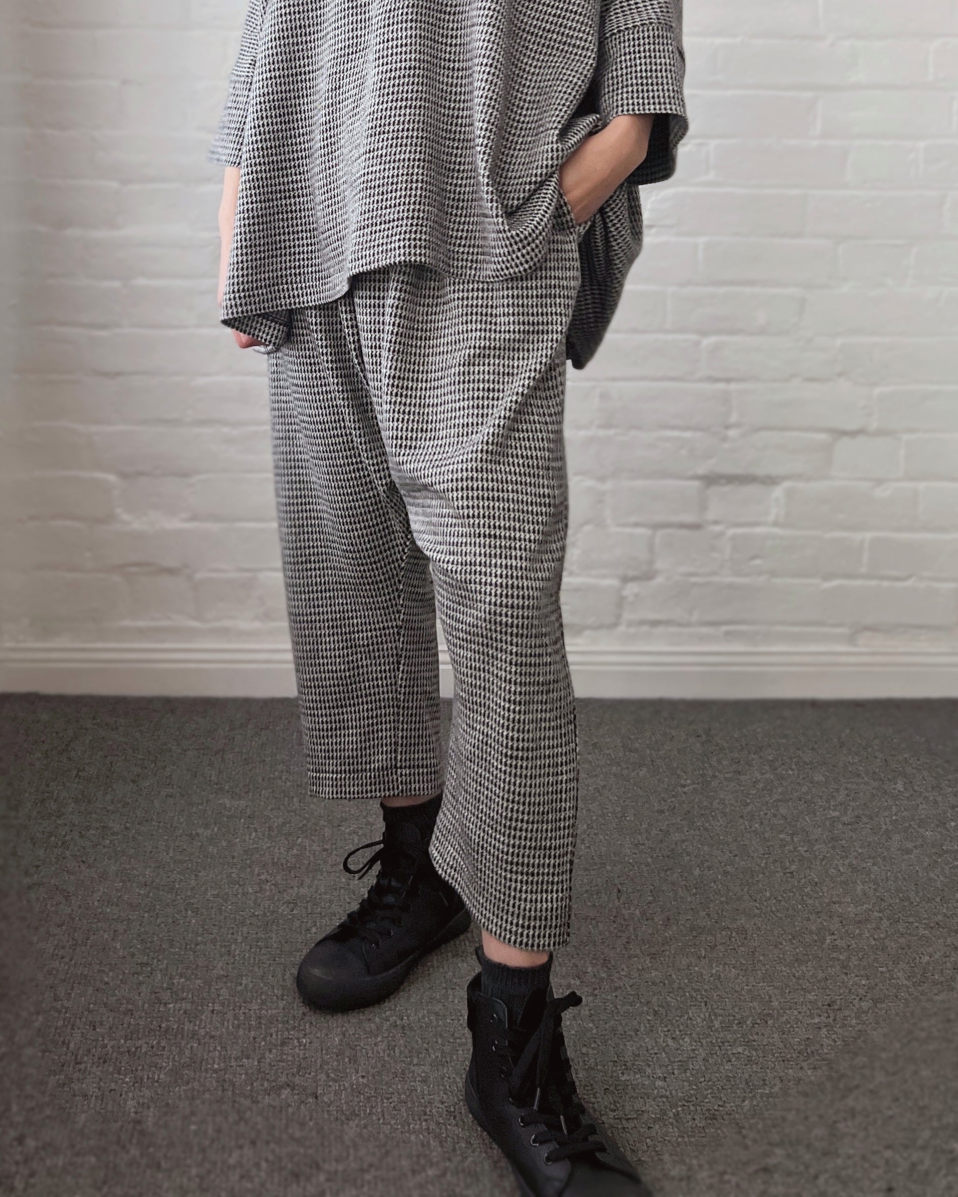 LJ struthers : knit wool pants