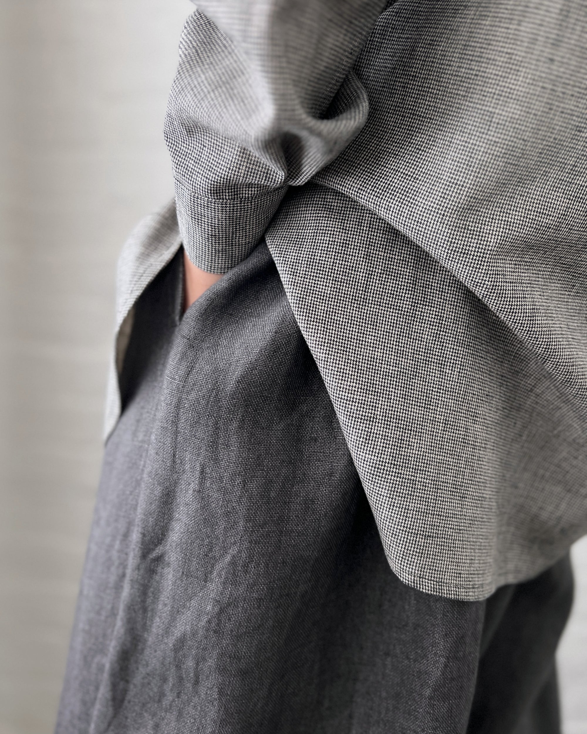 LJ struthers : heavyweight linen pants