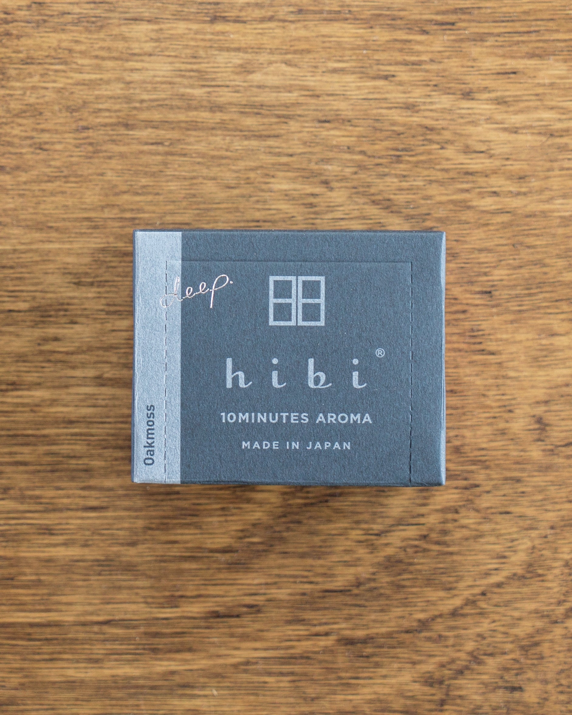 hibi 10 minute incense : deep scents