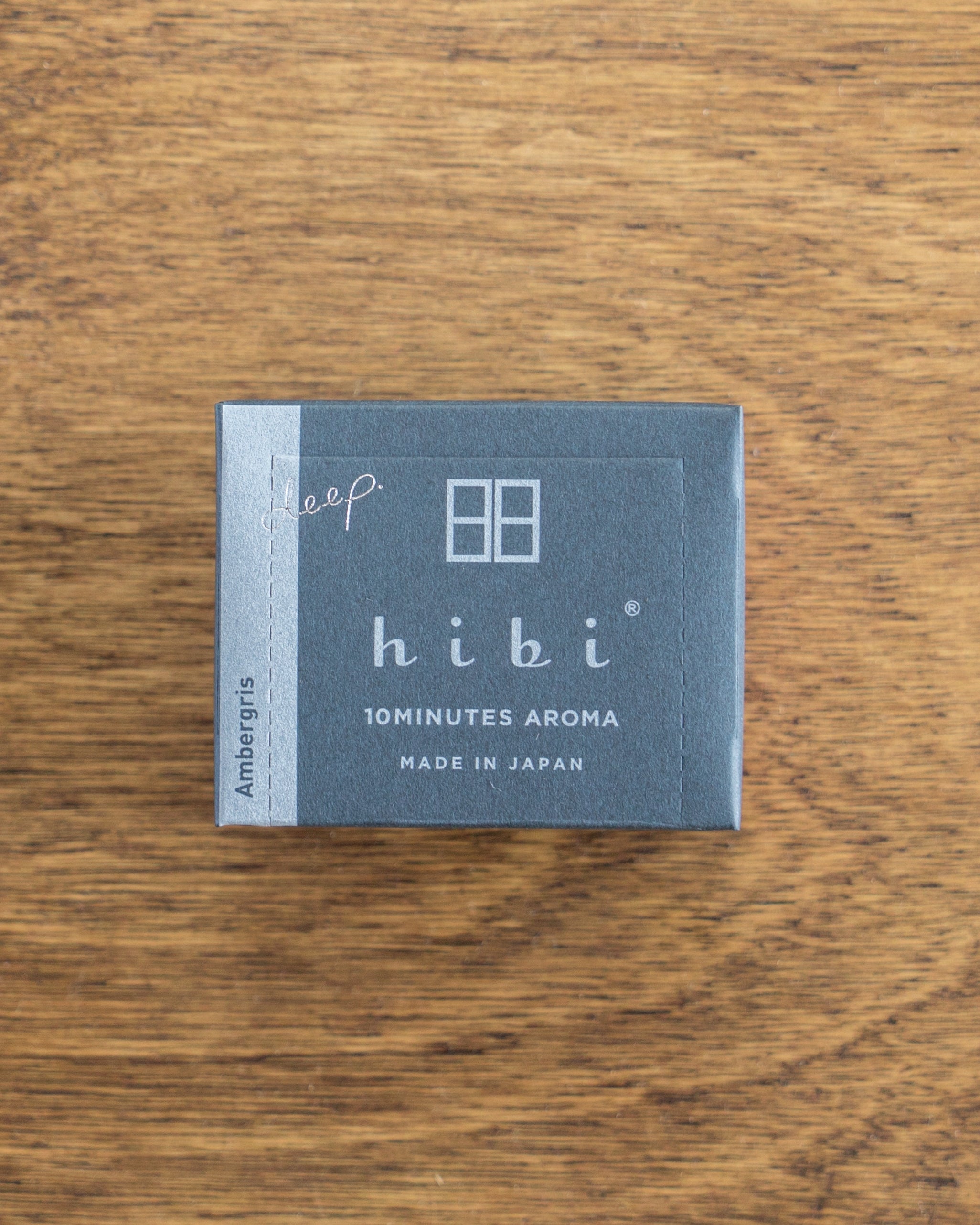 hibi 10 minute incense : deep scents