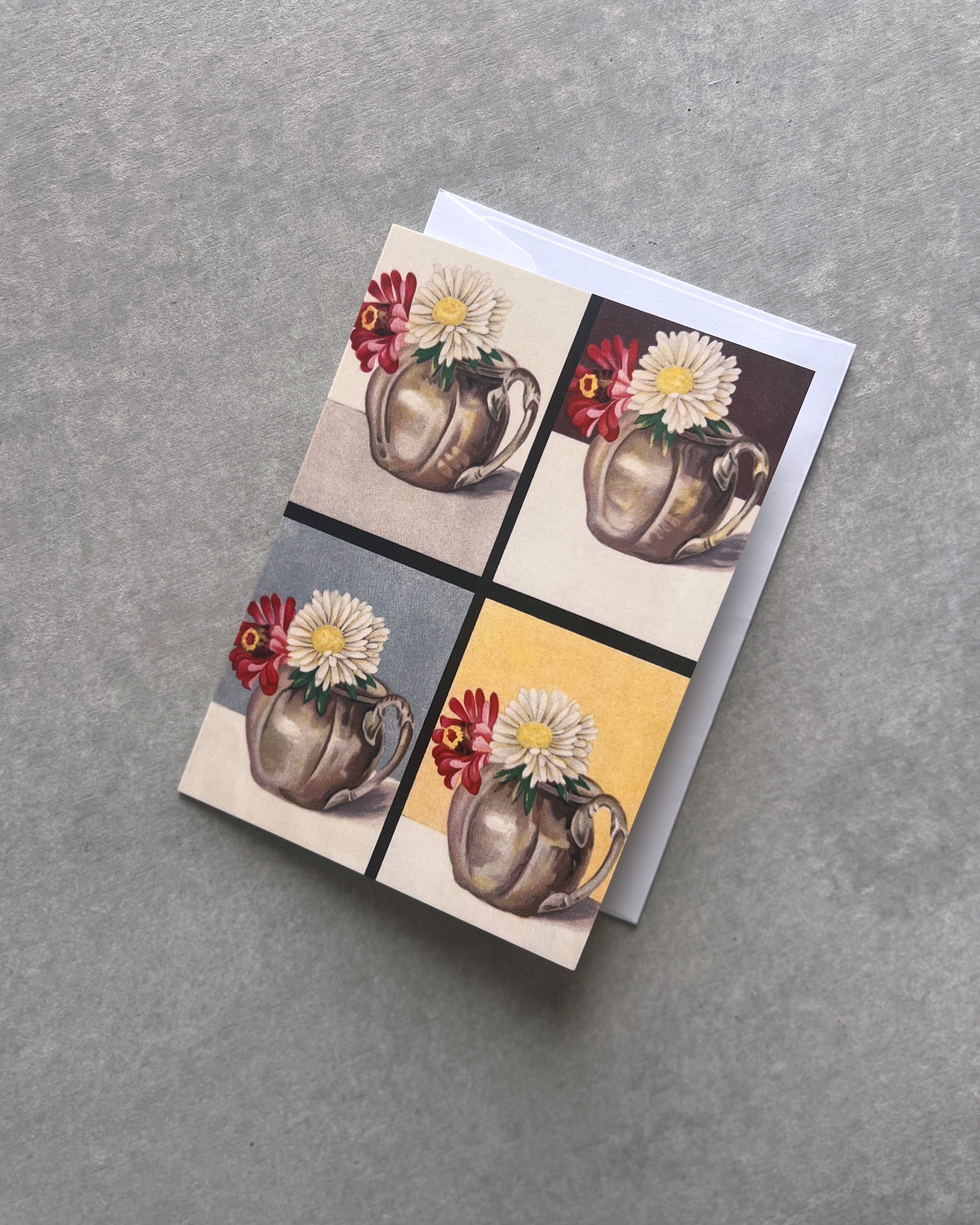 daisy : greeting card with envelope