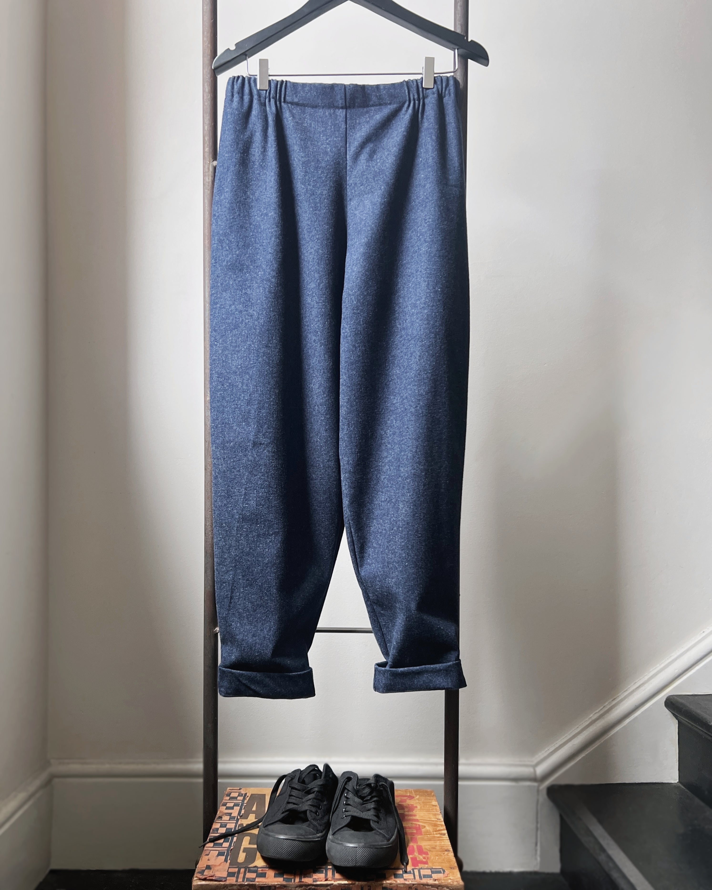 LJ struthers : brushed cotton pants