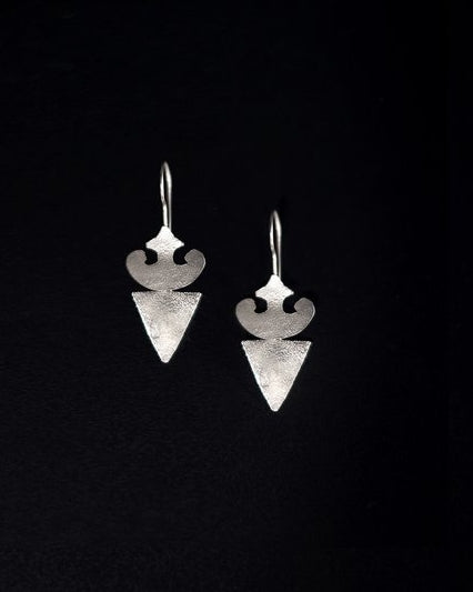 Ewa : token earrings