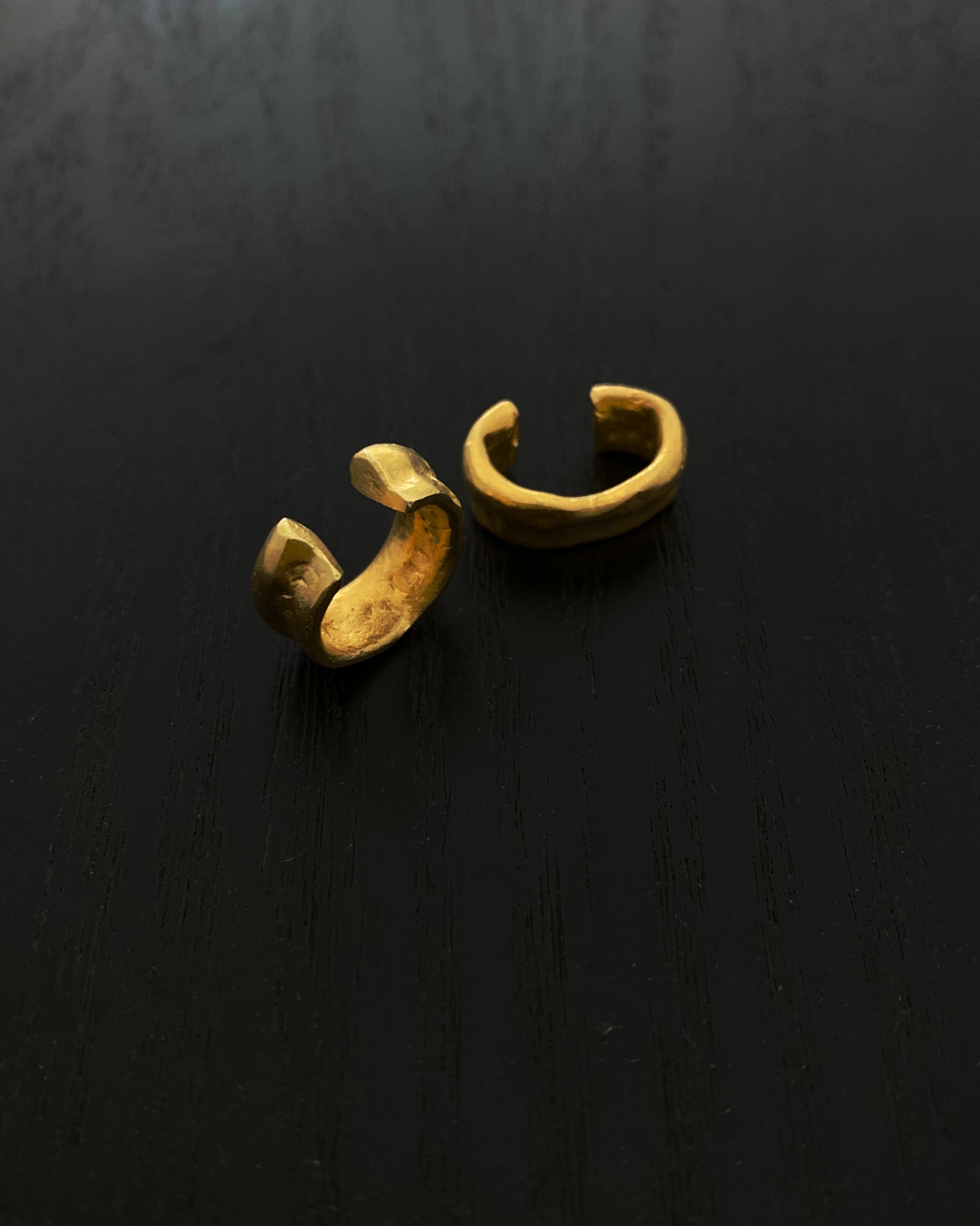 Ewa : gold plated ear cuff