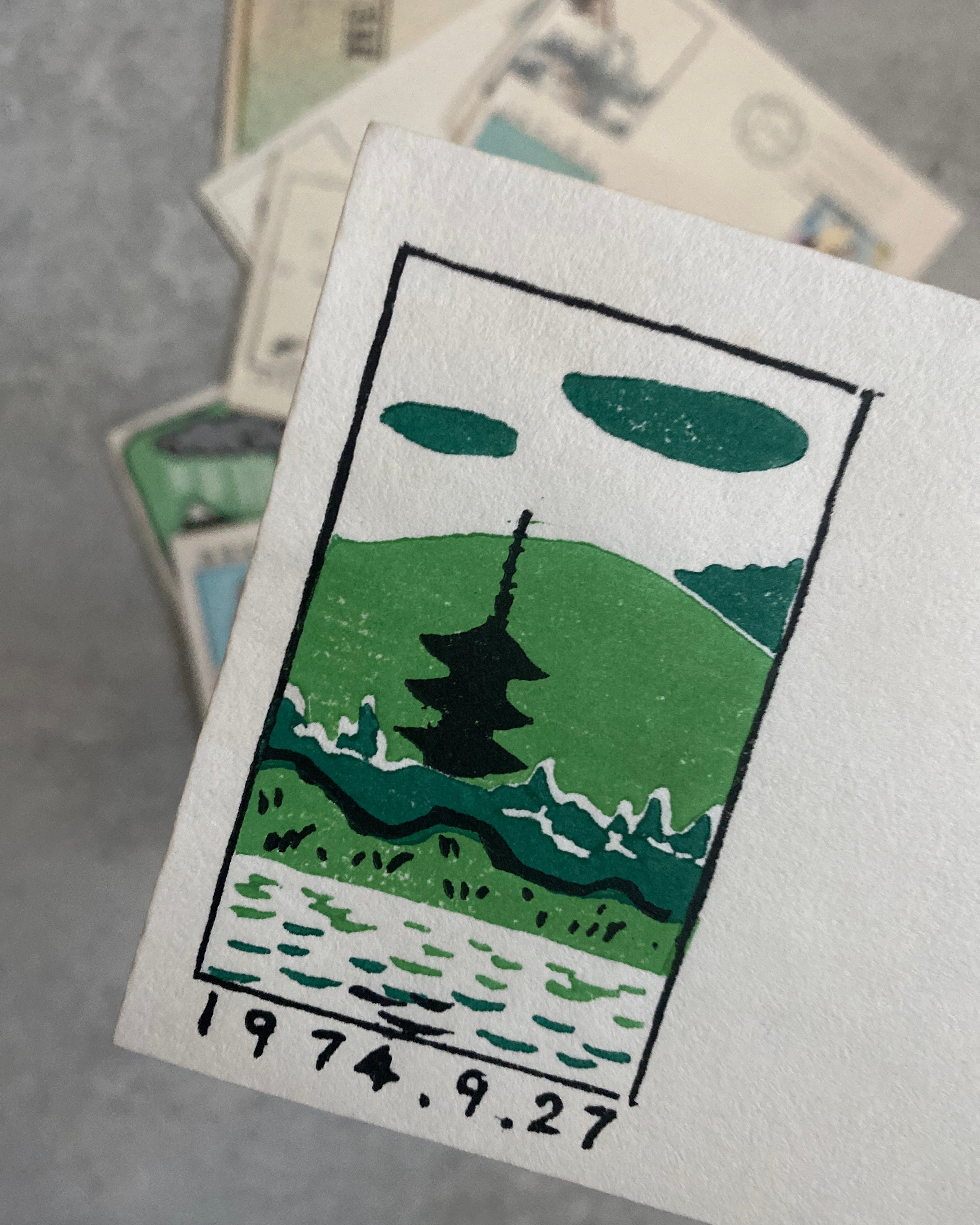 vintage Japanese first day cover envelope