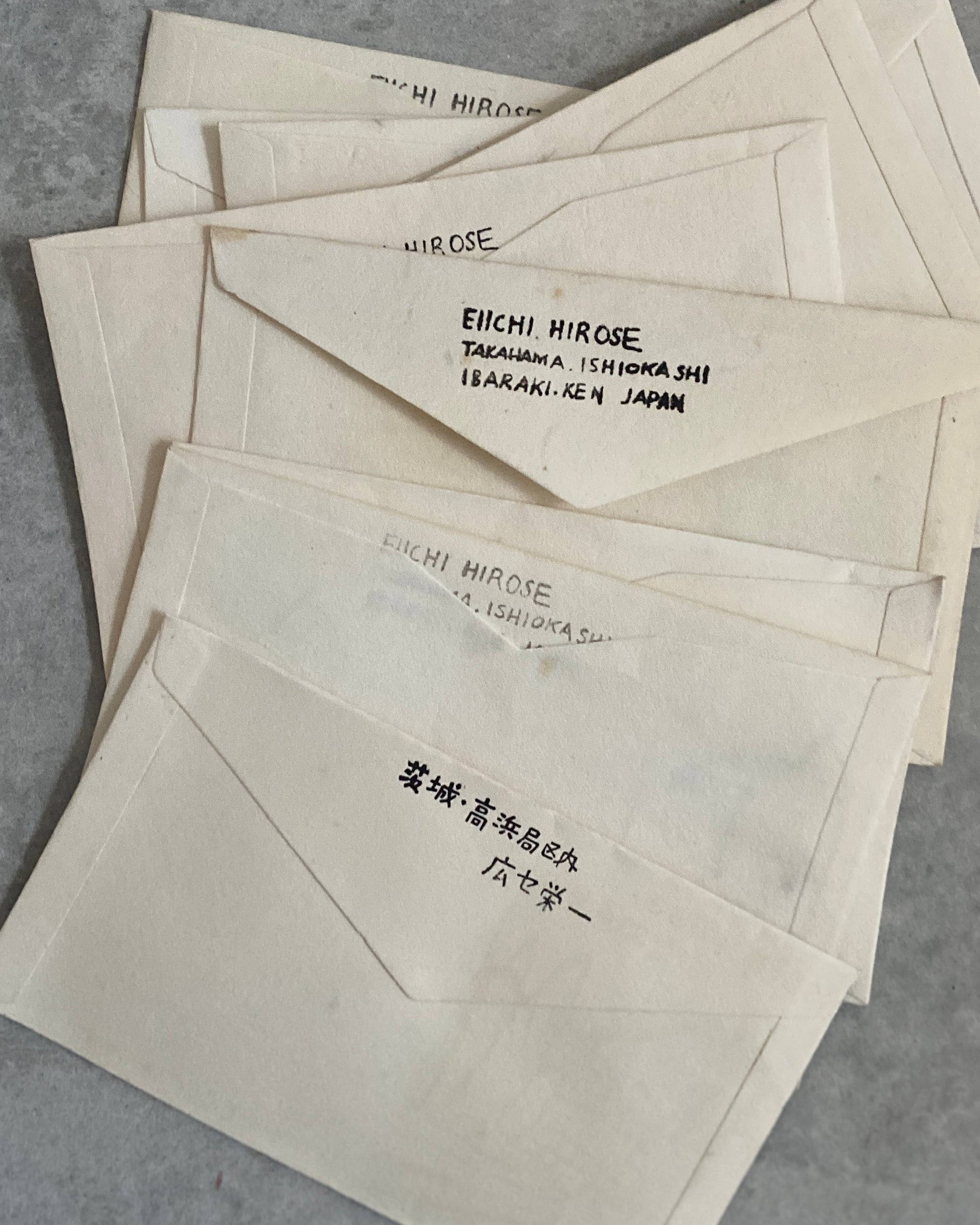 vintage Japanese first day cover envelope
