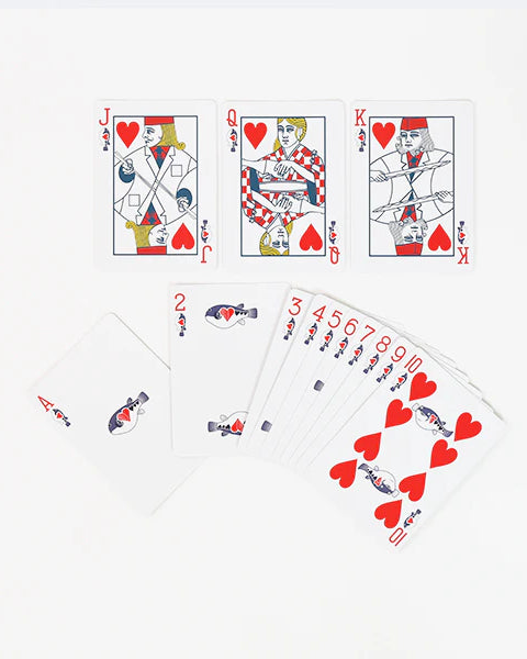 itoya x bicycle : mermaid back playing cards