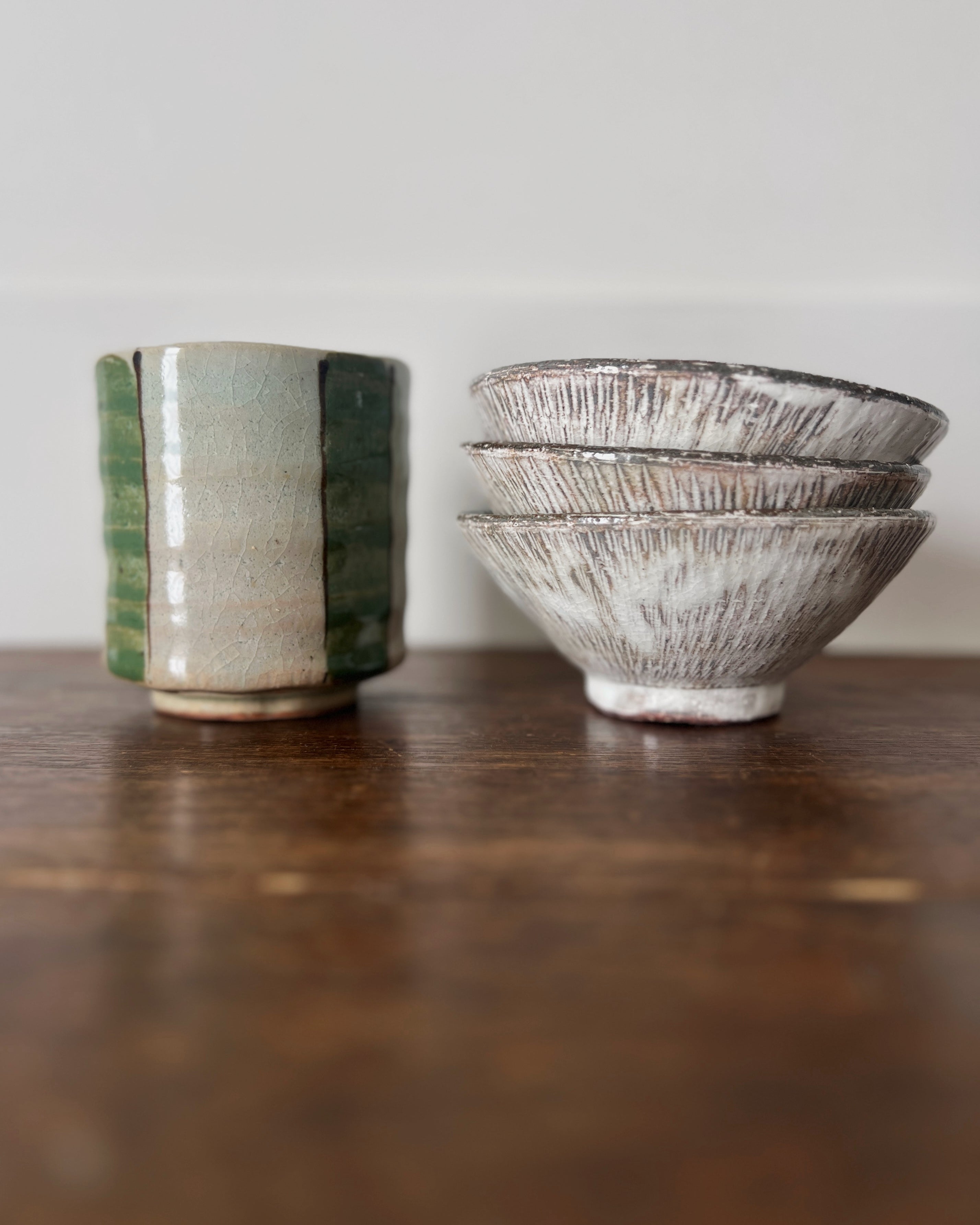 Shigaraki Ware : ceramic bowl
